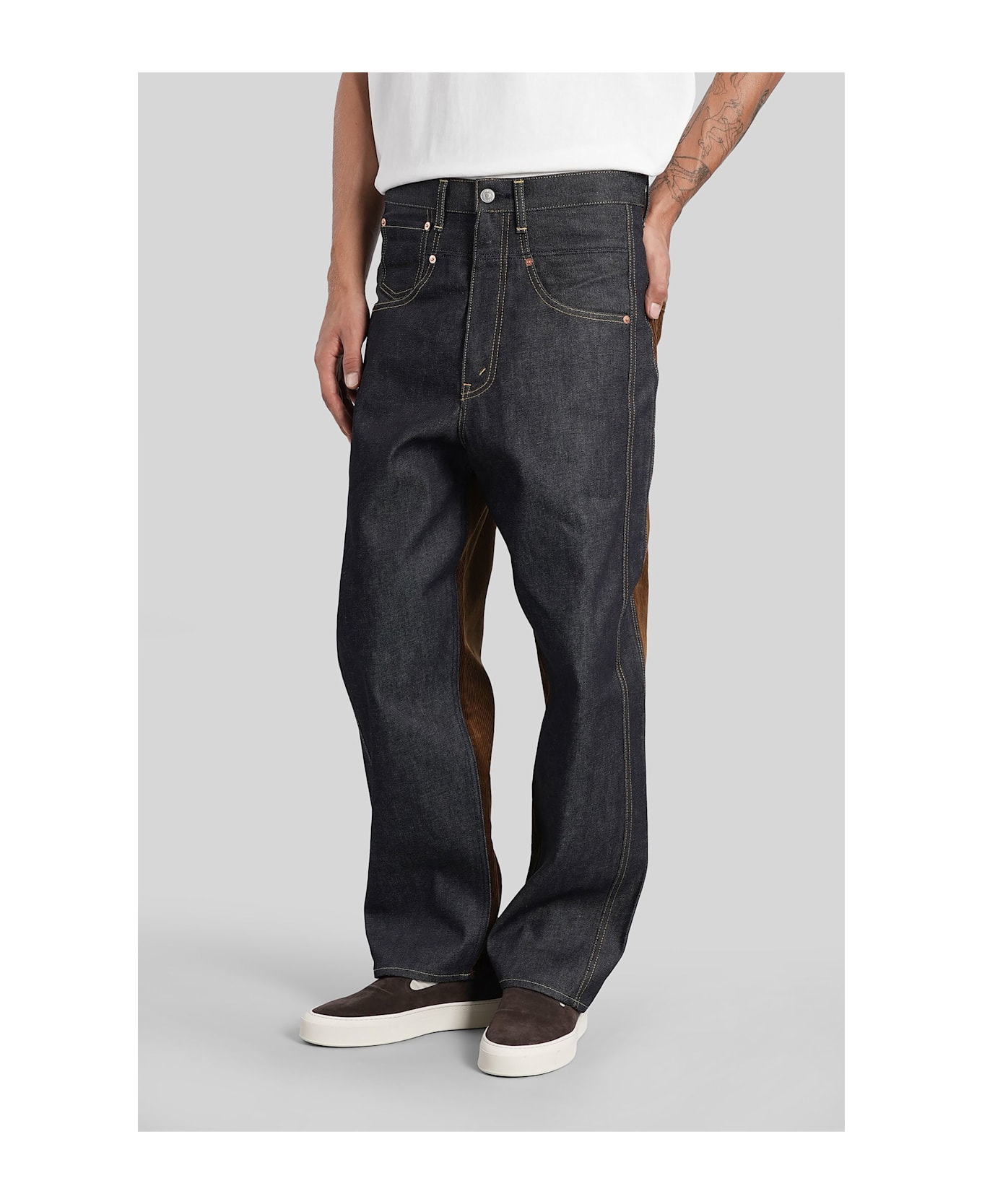 Junya Watanabe Jeans In Blue Cotton - blue