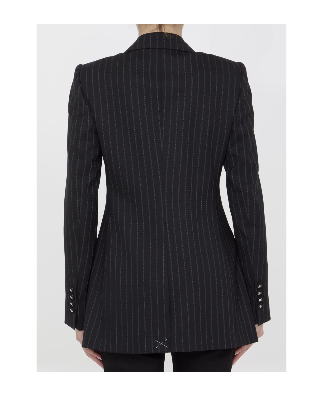 Dolce & Gabbana Pinstripe Jacket - BLACK ブレザー