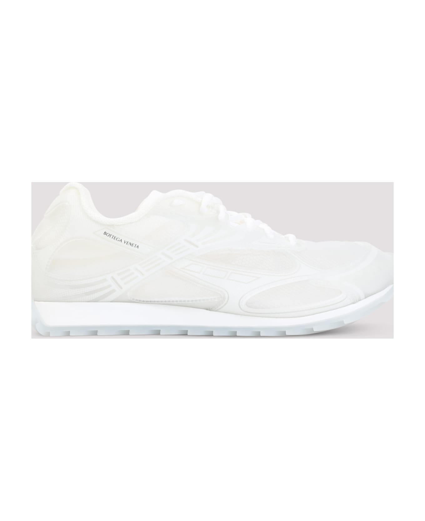 Bottega Veneta Orbit Sneakers - Glass White