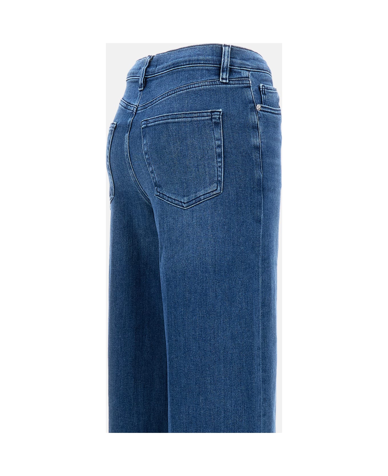 Frame Le Slim Palazzo Jeans - Blue