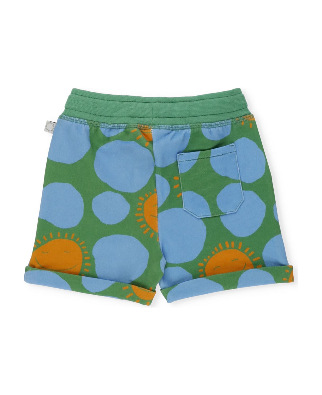 Stella McCartney Printed Bermuda Shorts - Verde/multicolor