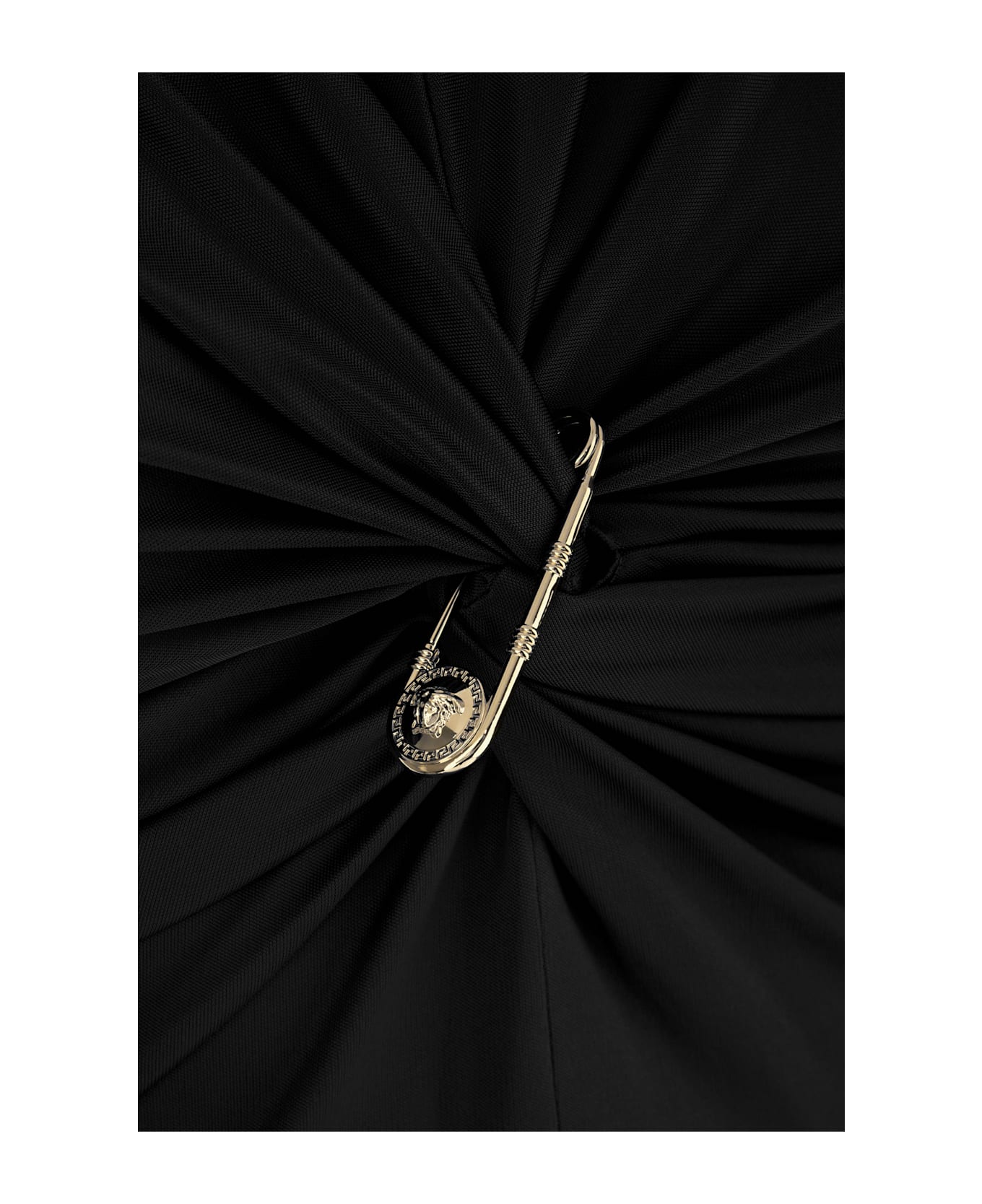 Versace Black Viscose Top - BLACK