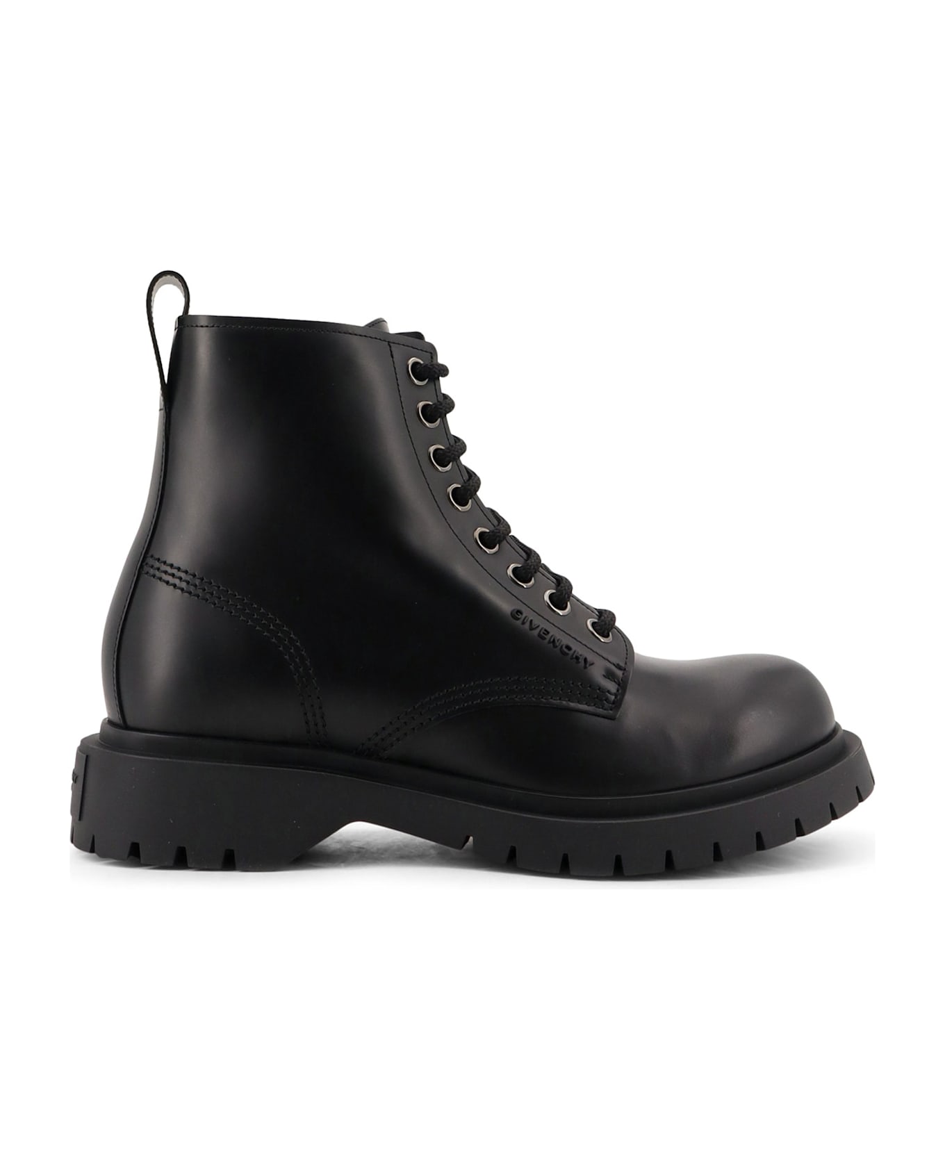 Givenchy Leather Ankle Boots - Black