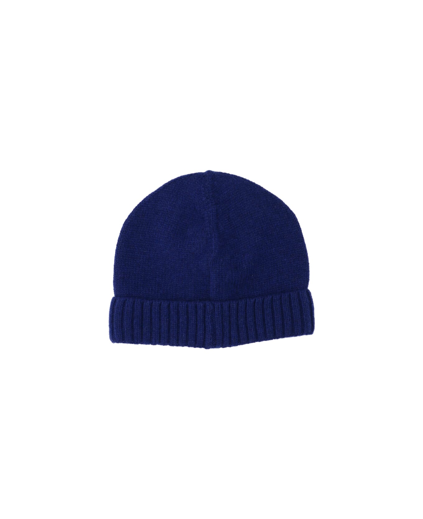 Borsalino Logo Beanie - Blue