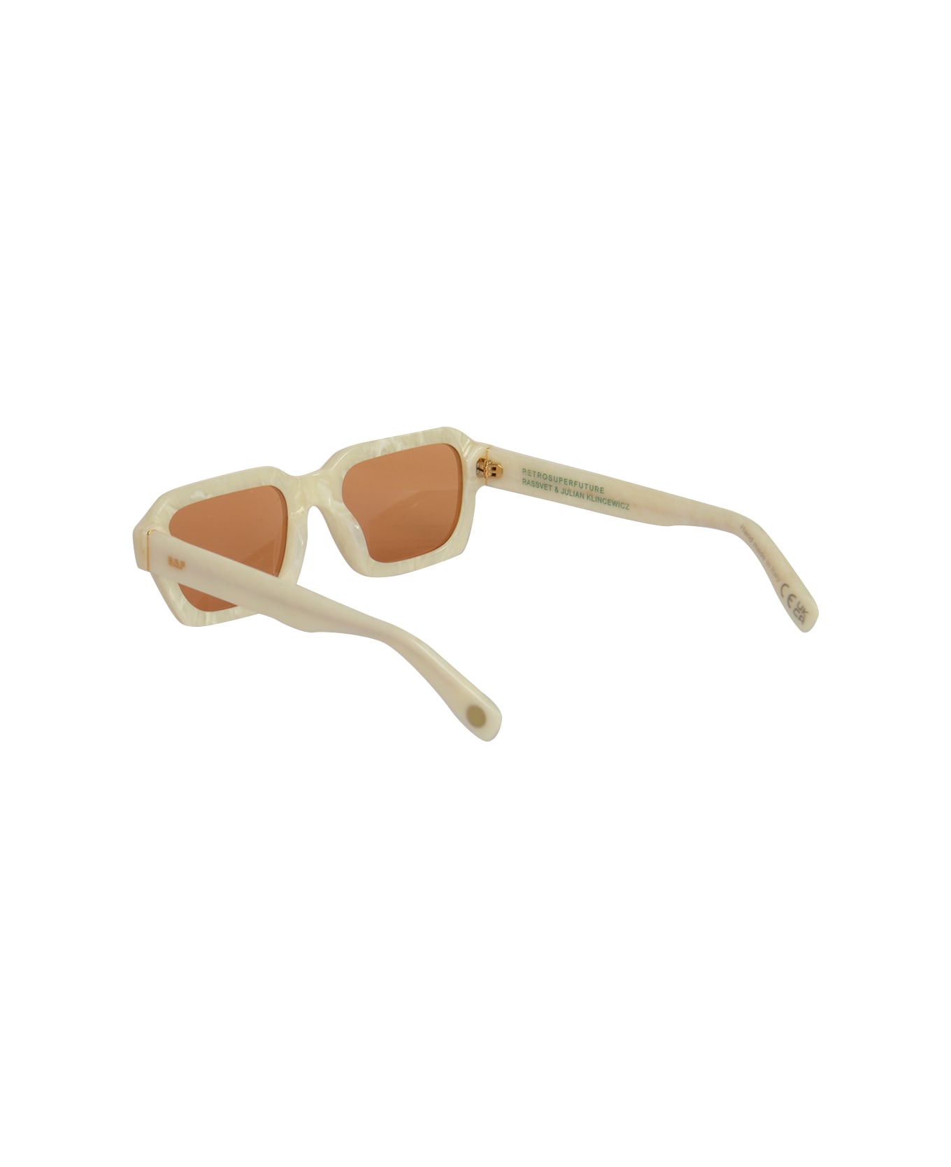PACCBET Retro Super Future Sunglasses - White