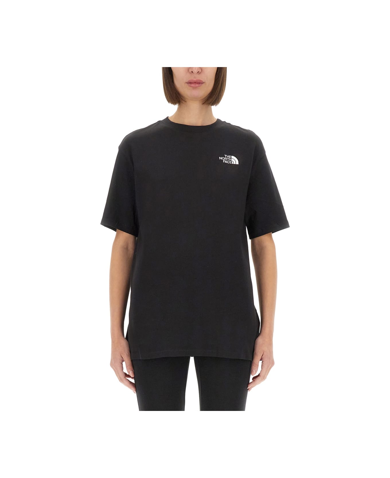 The North Face "simple Dome" Oversized T-shirt - BLACK