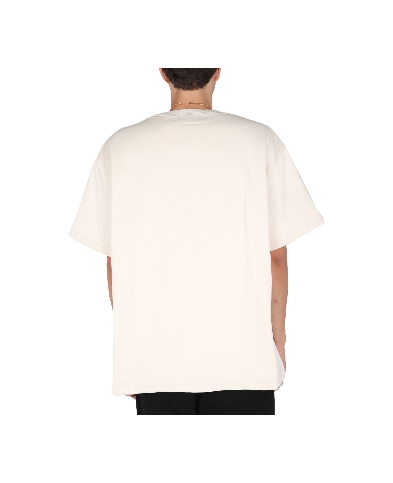 AMBUSH Padded T-shirt With Embroidered Logo - IVORY シャツ