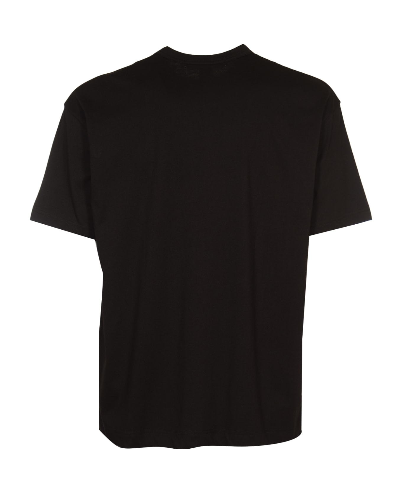 Comme des Garçons Regular Plain T-shirt - Black シャツ