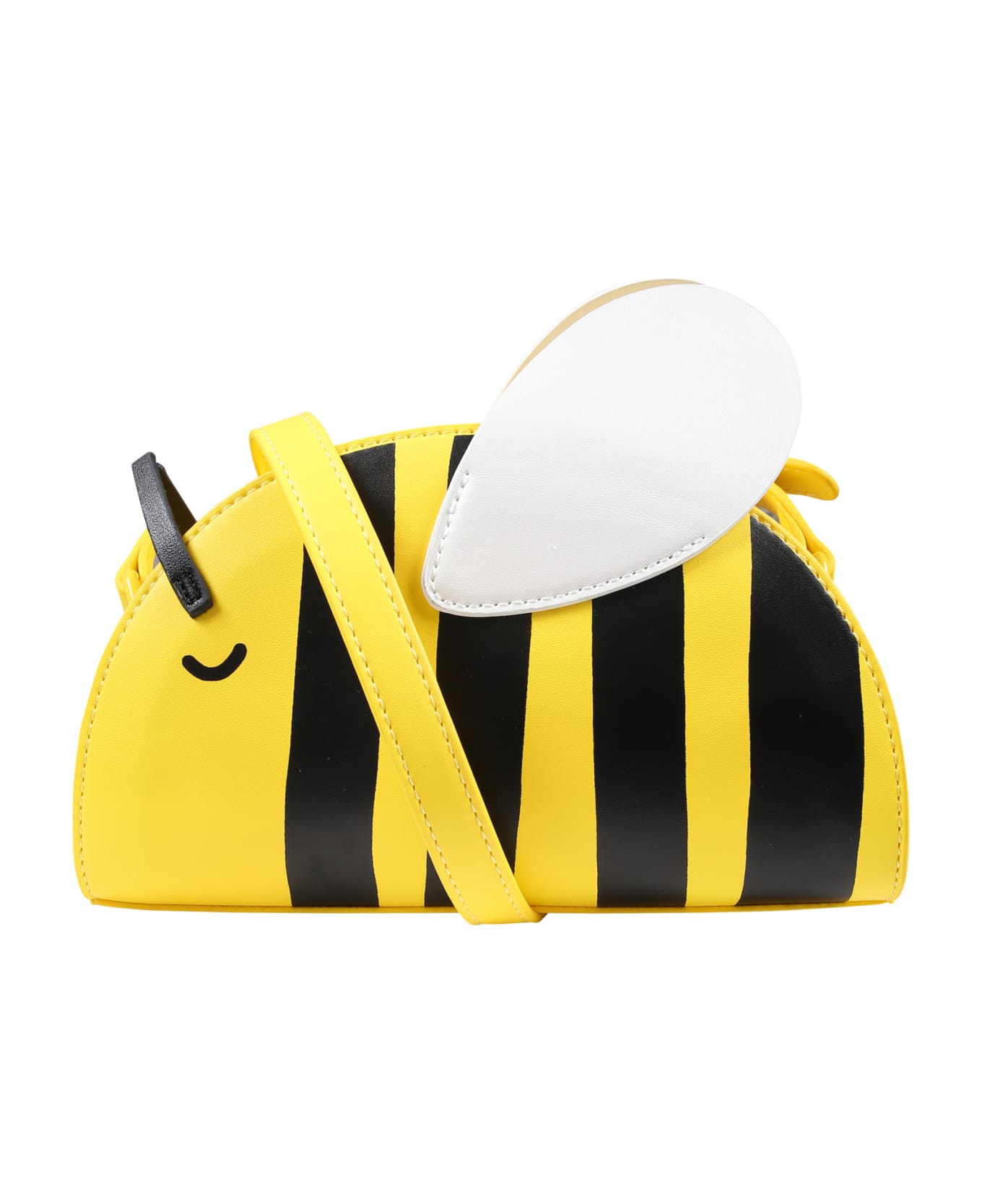 Stella McCartney Yellow Bee-shaped Bag For Girl - YELLOW アクセサリー＆ギフト