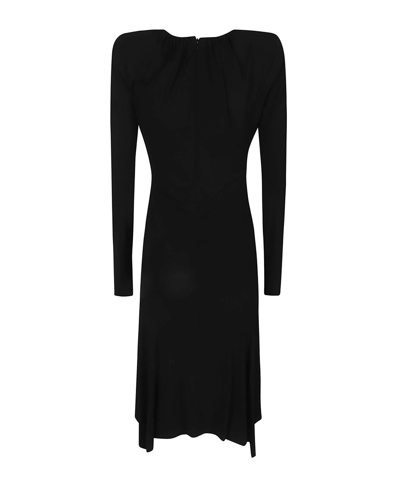 Alexandre Vauthier Long-sleeved Mini Dress - Black
