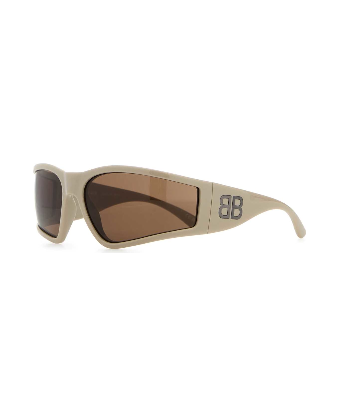 Balenciaga Sand Acetate Sunglasses - CREAM