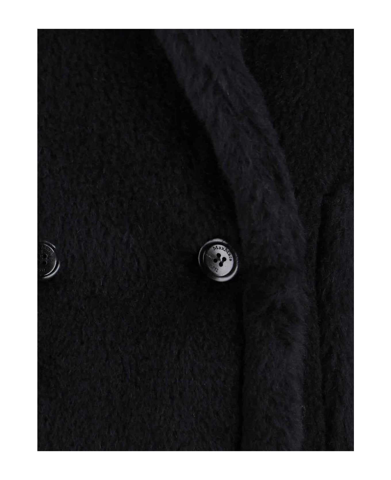 Max Mara Teddy Vest - Black