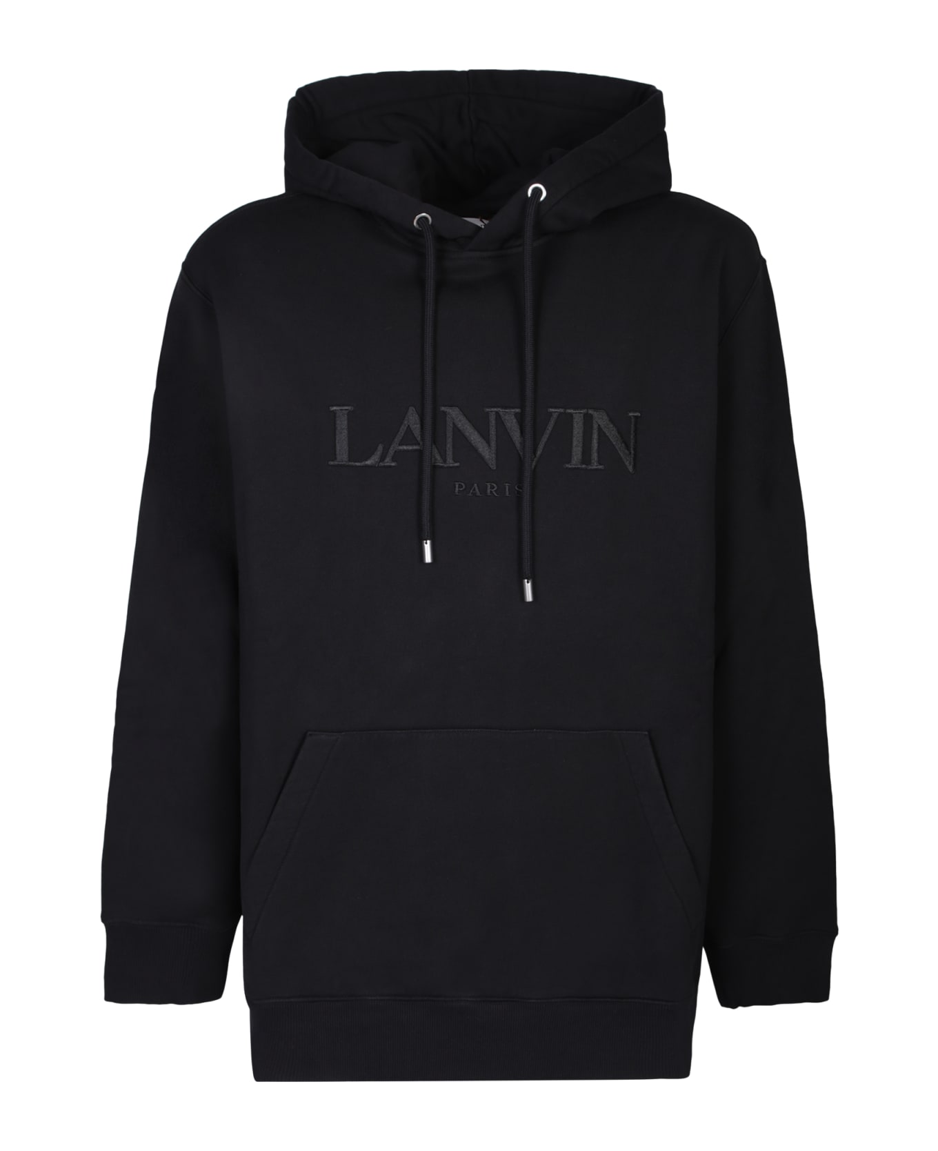 Lanvin Black Cotton Sweatshirt - Black