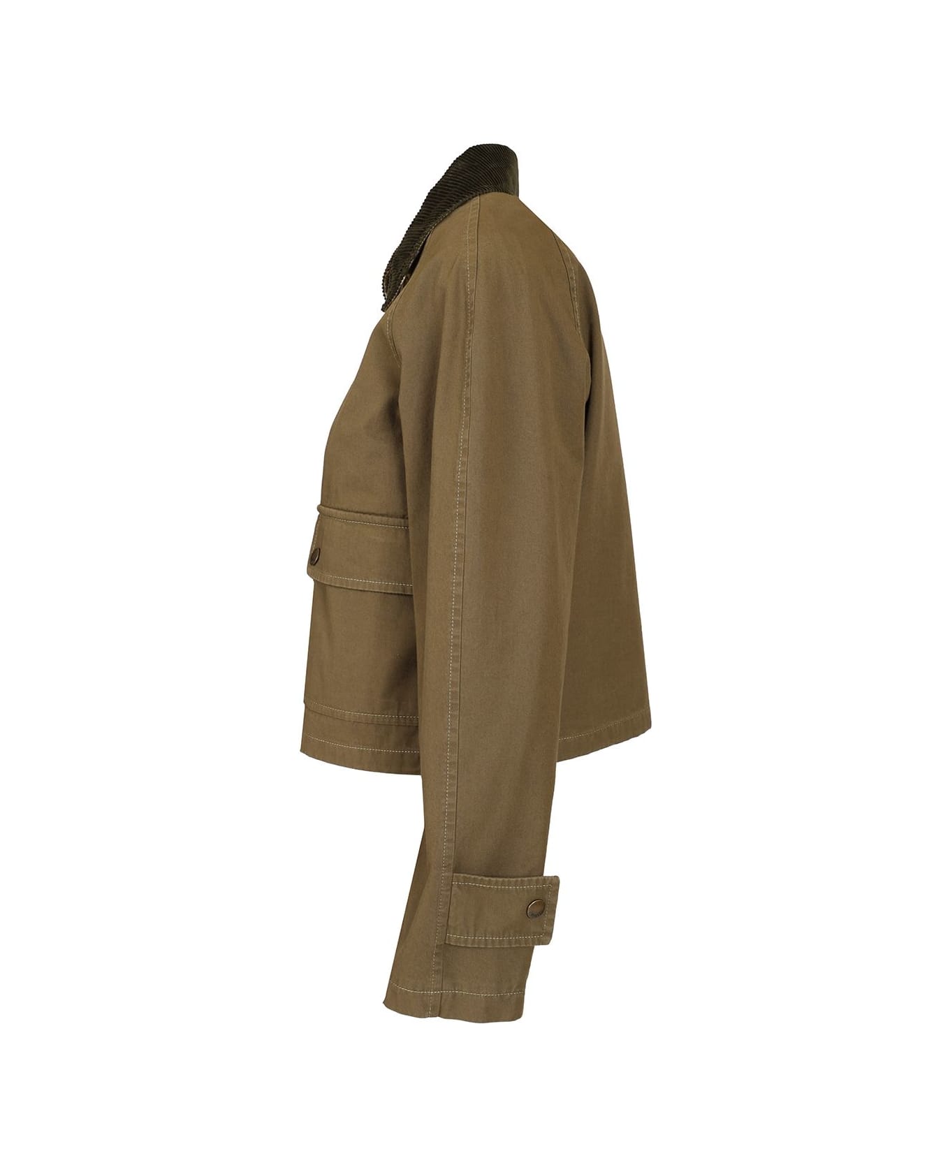Burberry Short Outerwear Jacket - Green