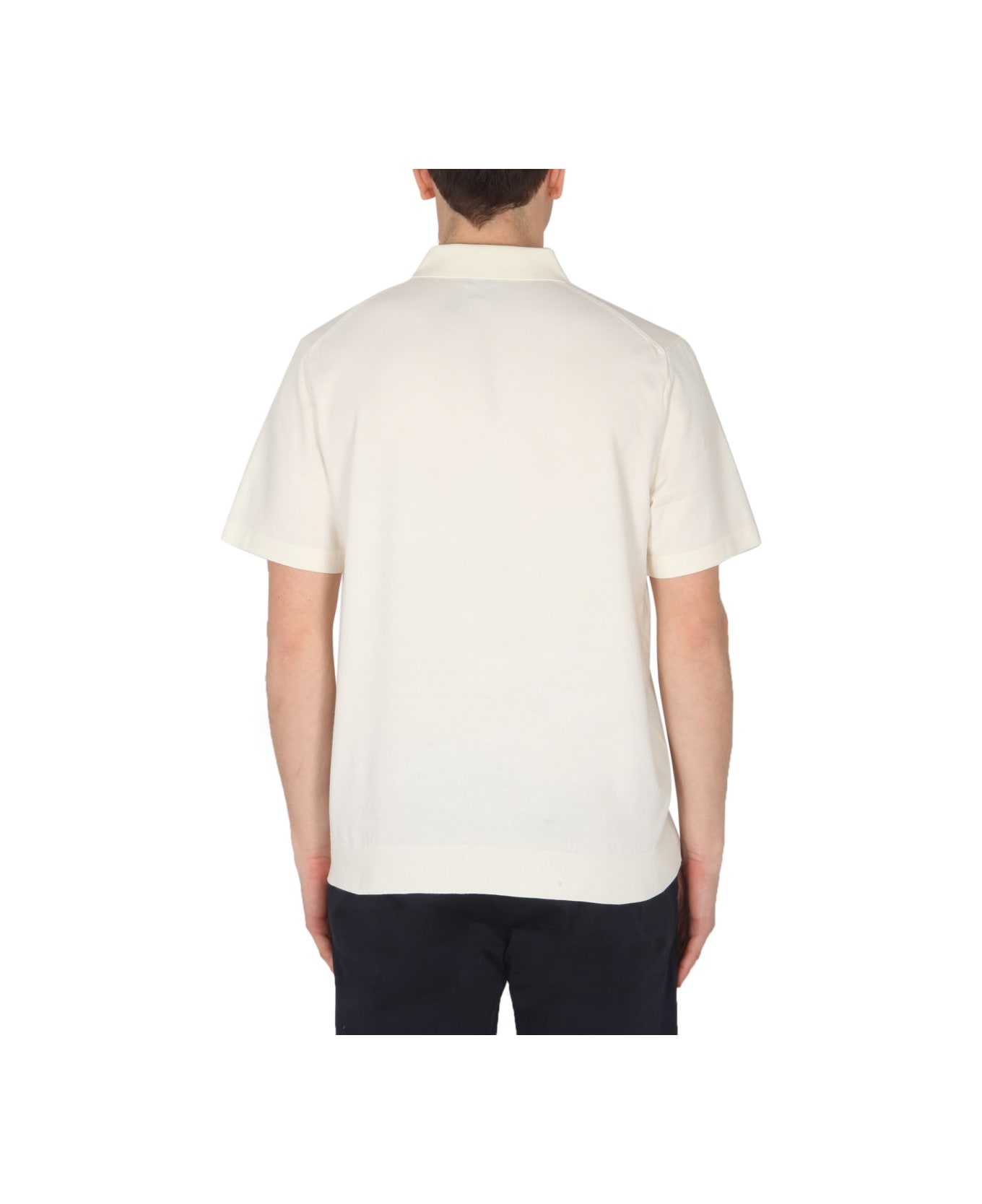 Theory Regular Fit Polo - IVORY