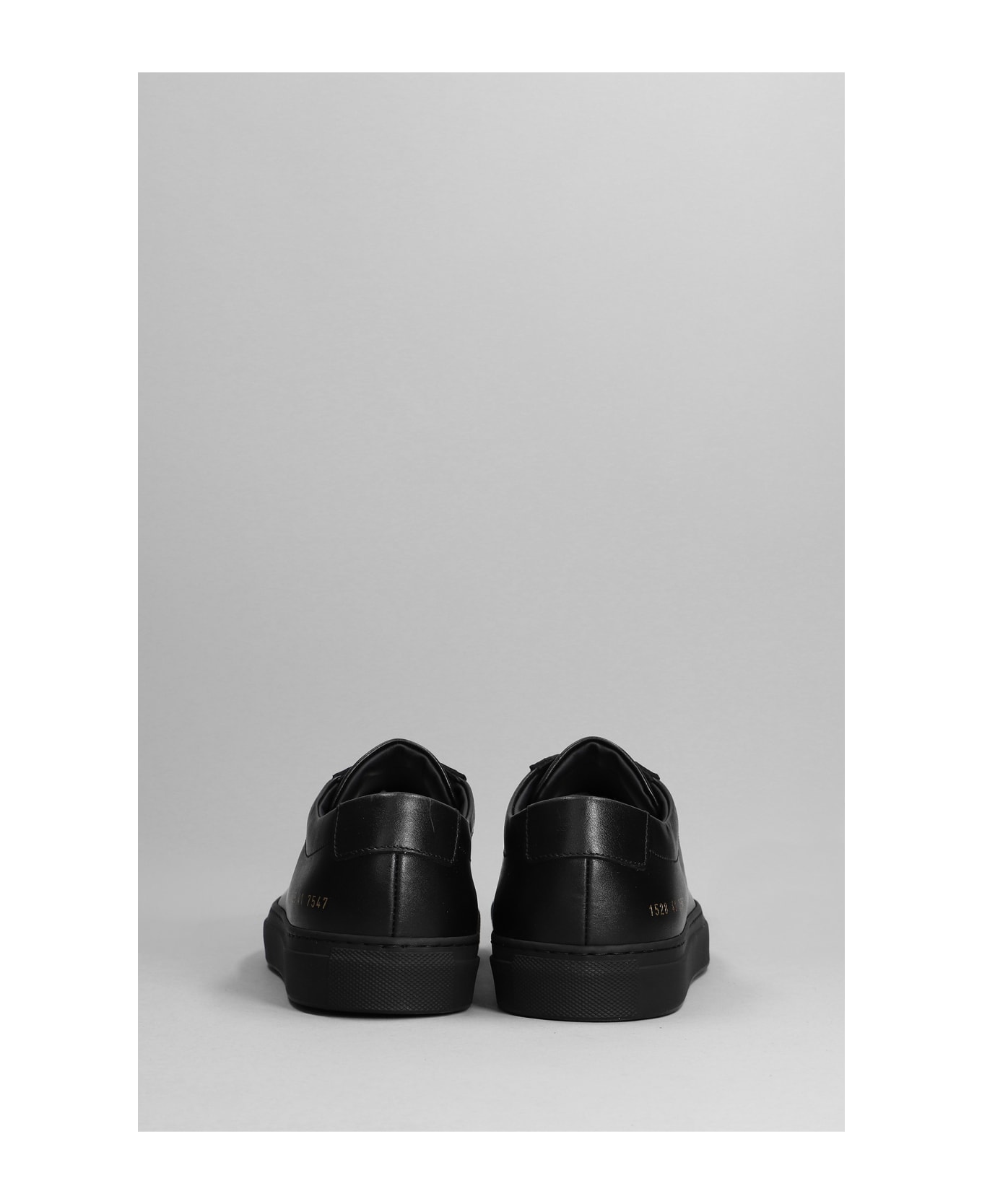 Common Projects Original Achilles Sneakers In Black Leather | italist ...