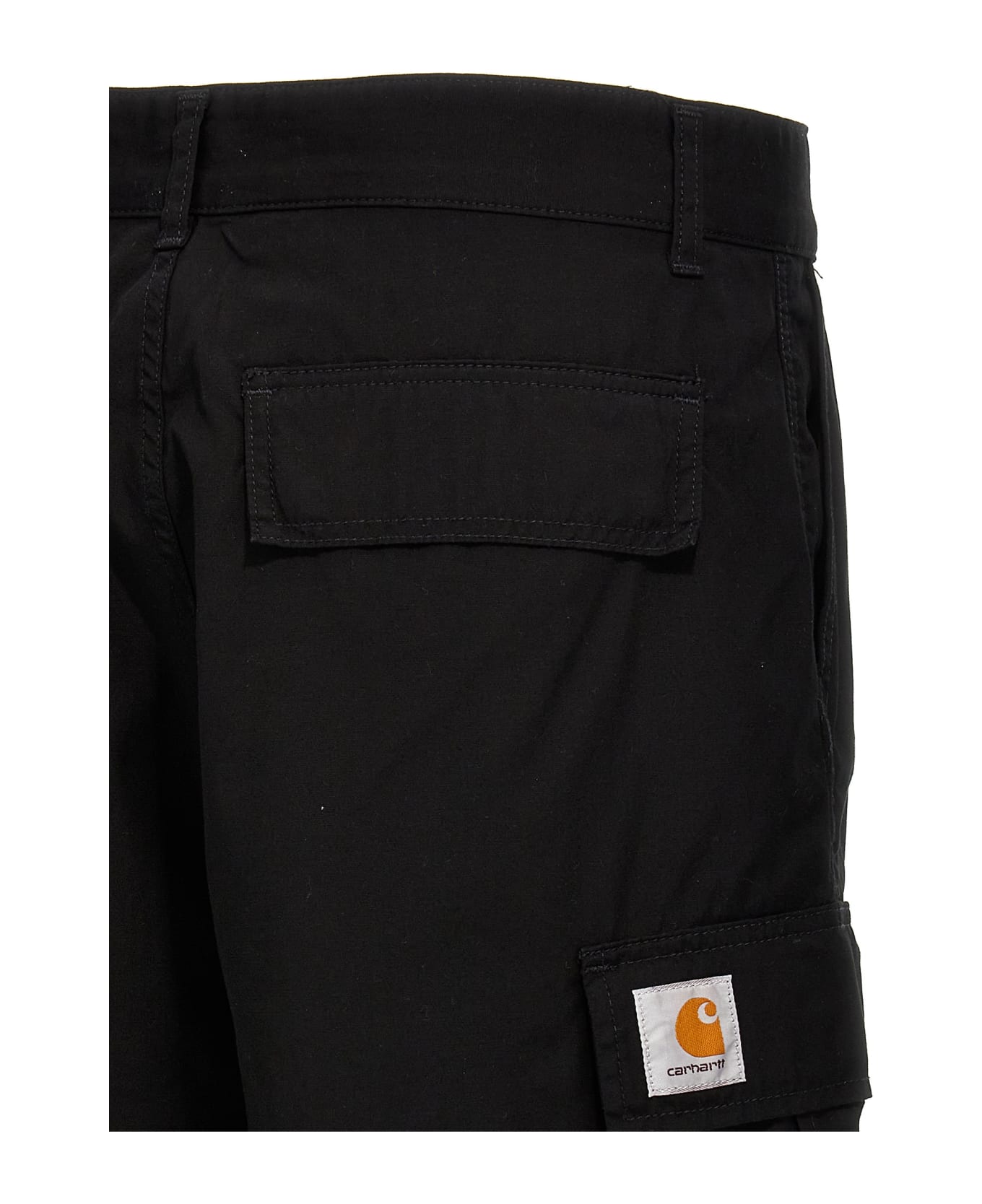 Carhartt 'cole Cargo' Bermuda Shorts - Black