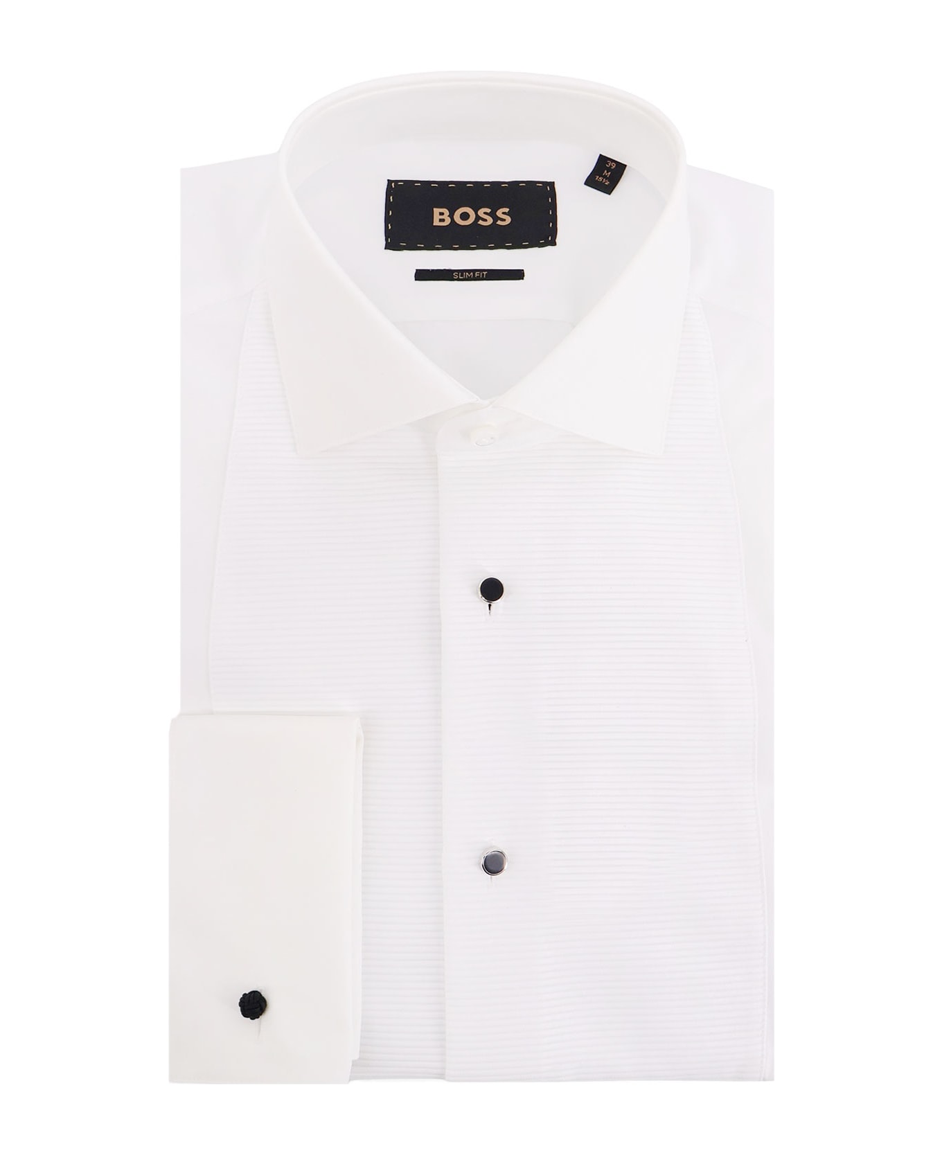 Hugo Boss Cotton Shirt - White