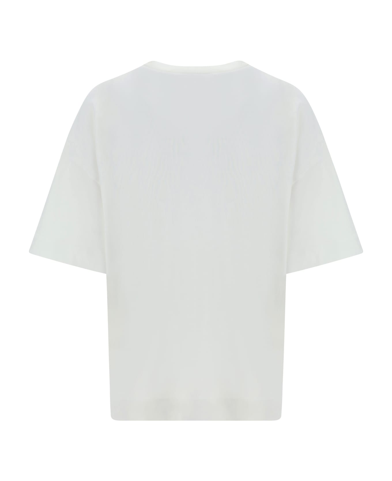 Alexander McQueen Cotton Oversize T-shirt - Optical White