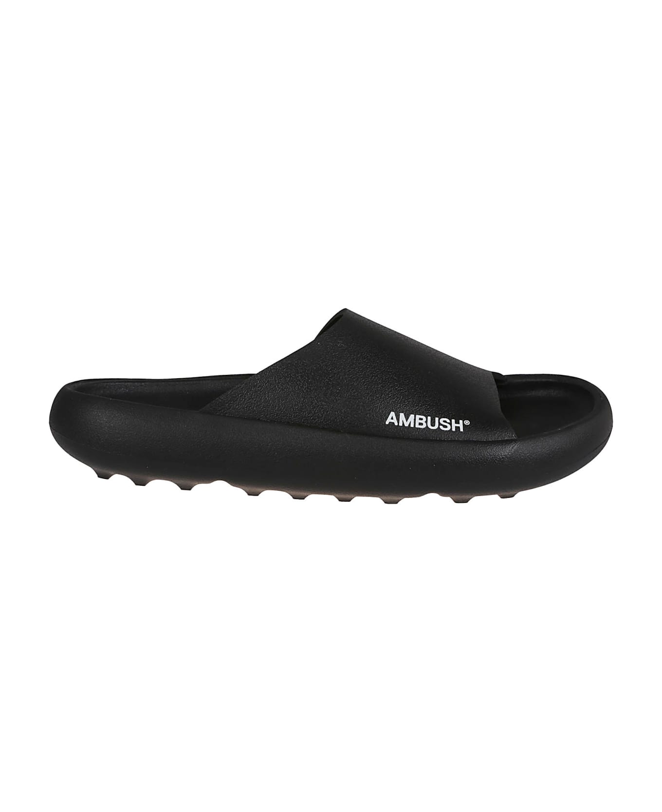 AMBUSH Sliders - Black White