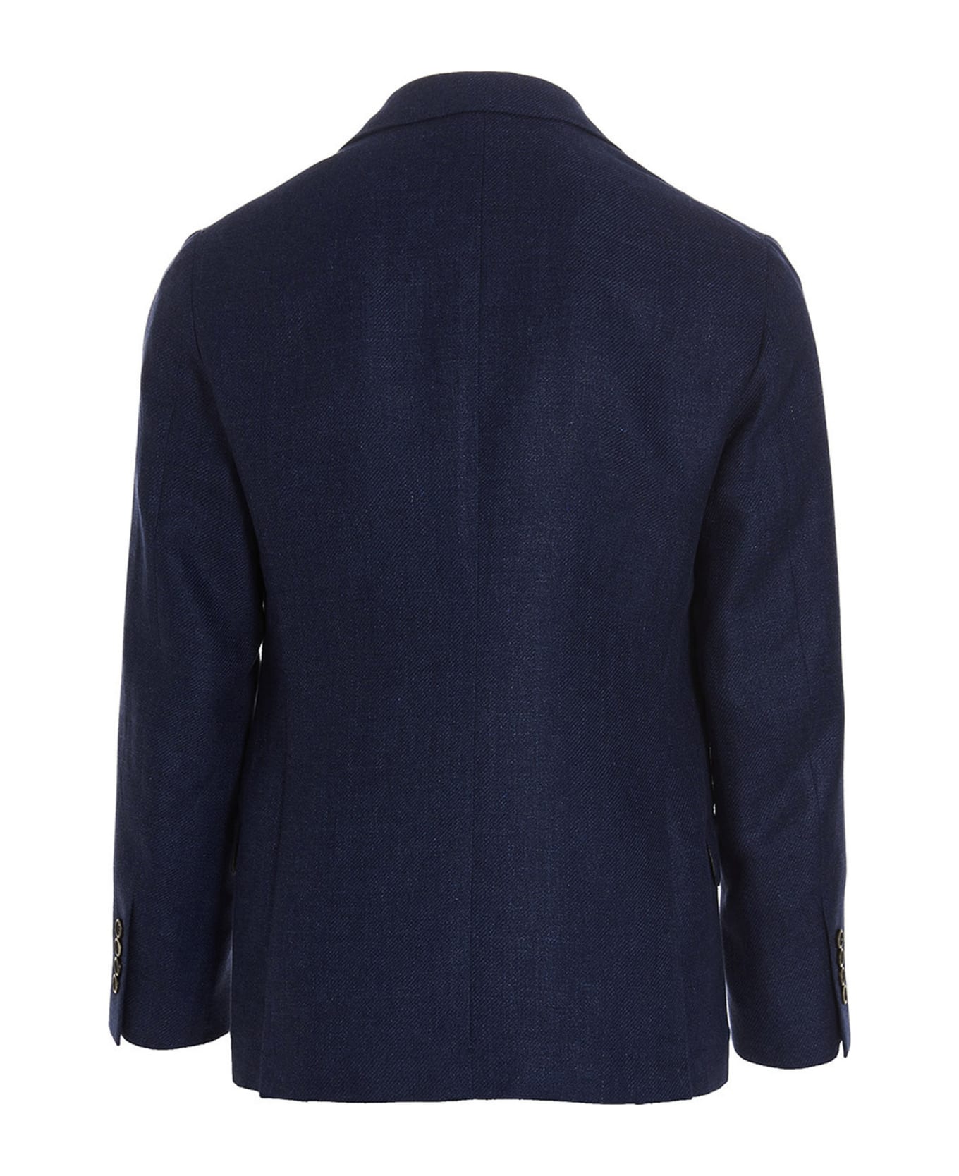 Brunello Cucinelli Linen Blend Suit - Blue スーツ
