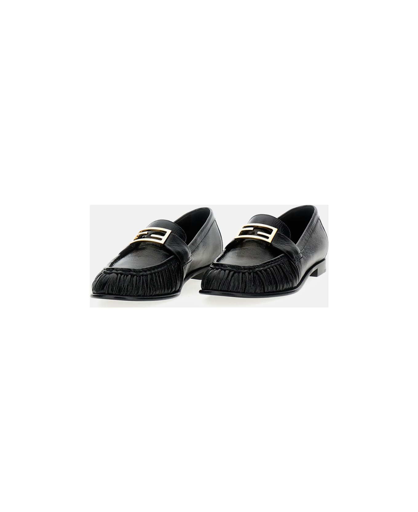 Fendi 
baguette
 Loafer - Black