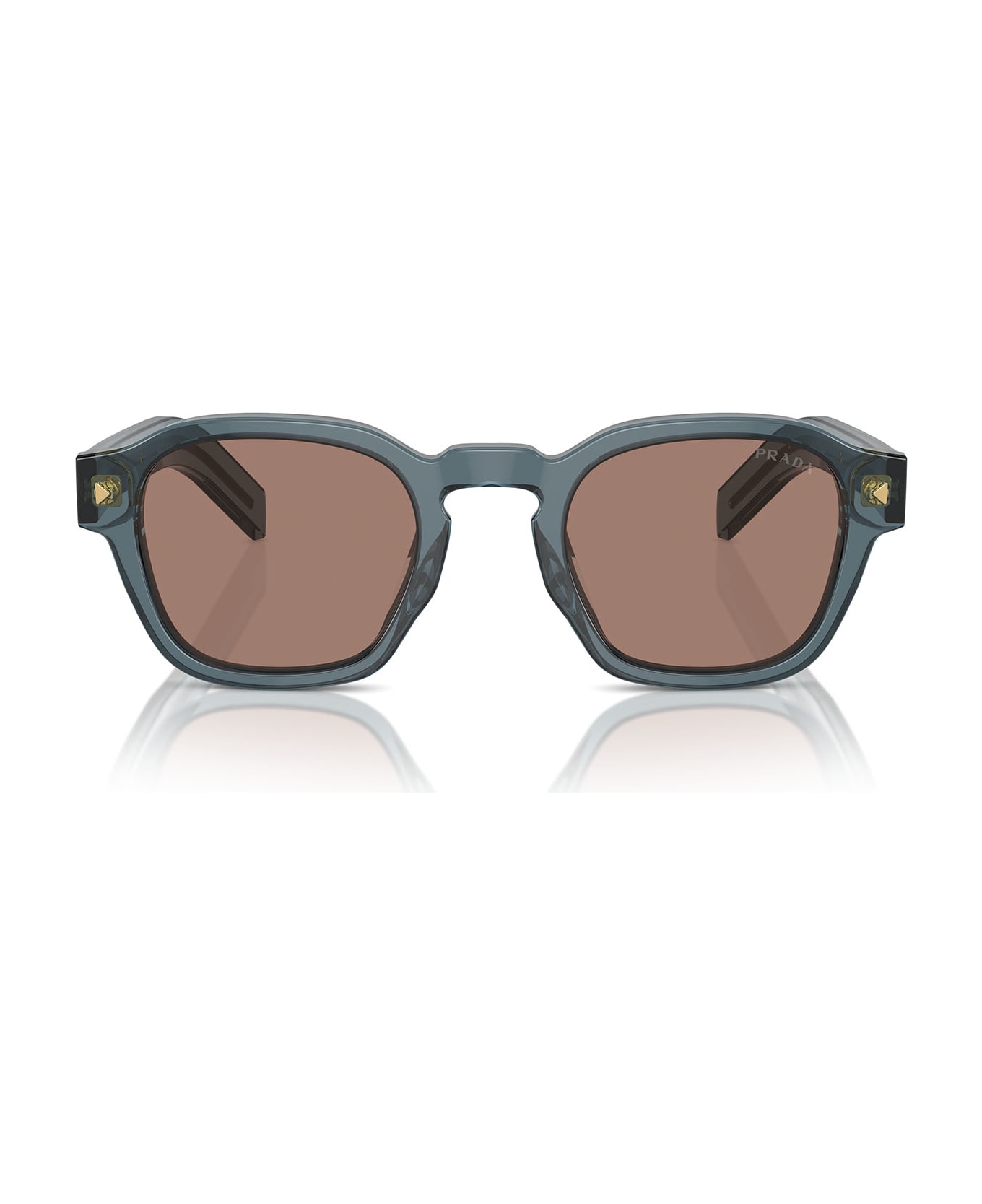 Prada Eyewear Pr A16s Transparent Ocean Sunglasses - Transparent Ocean サングラス