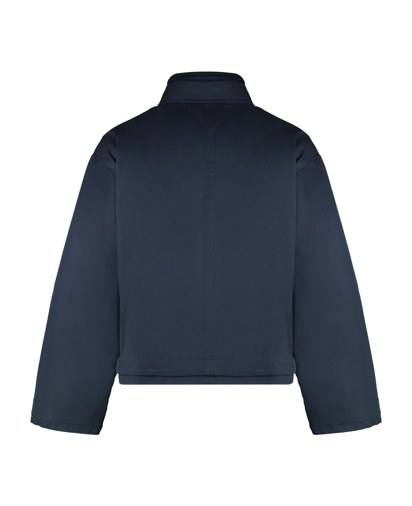 Bottega Veneta Cotton Twill Jacket - MIDNIGHTBLUE