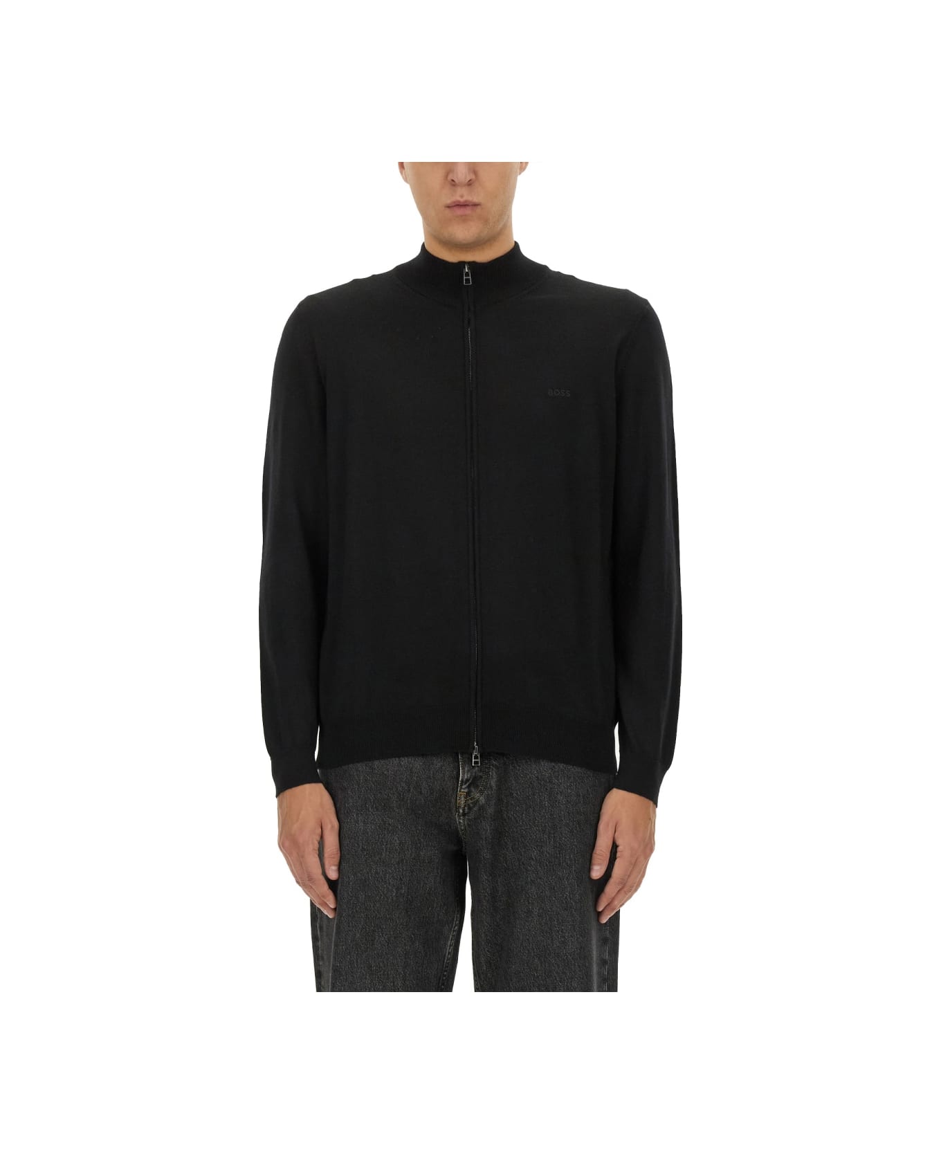 Hugo Boss Cardigan "balonso" - BLACK