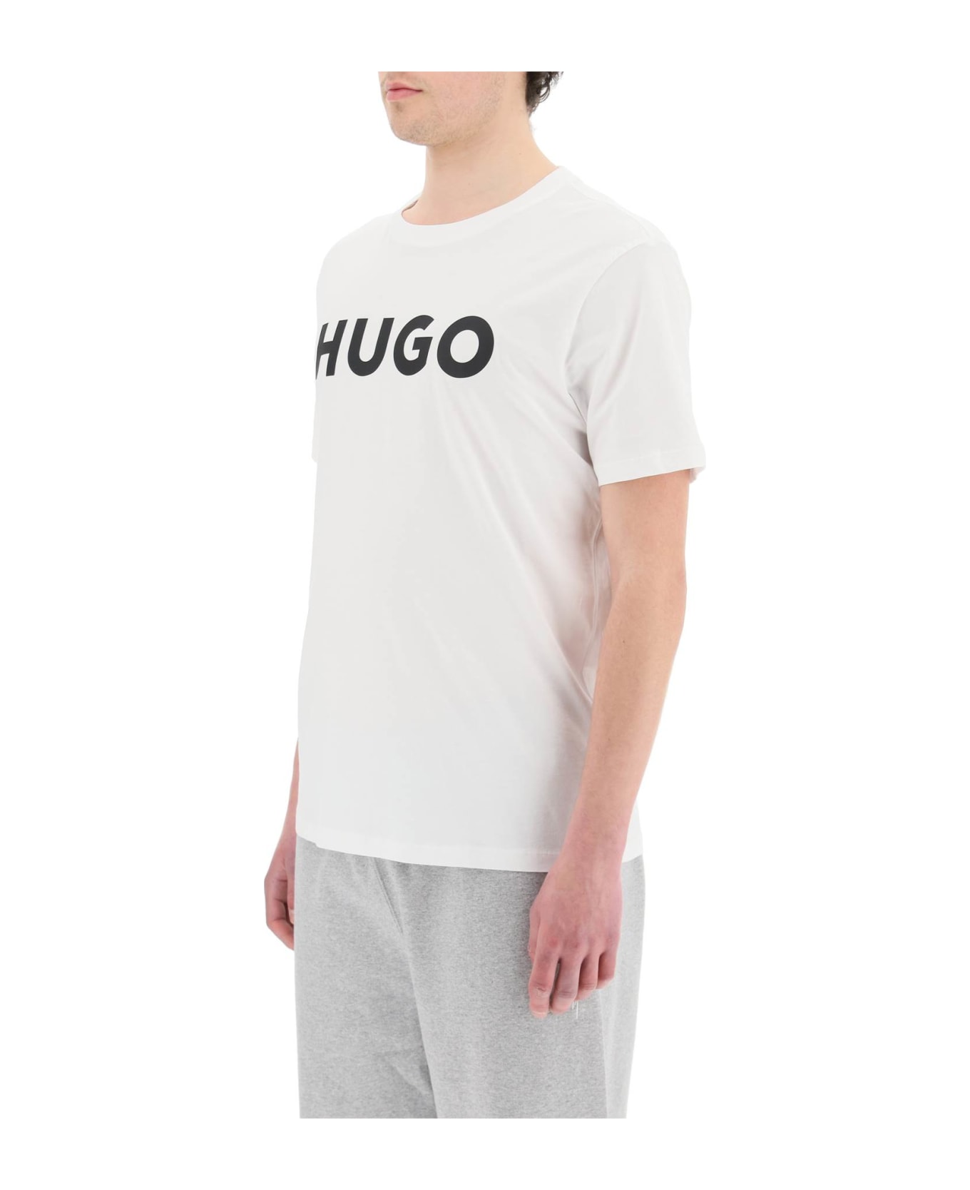 Hugo Boss Dulivio Logo T-shirt - OPEN WHITE (White)