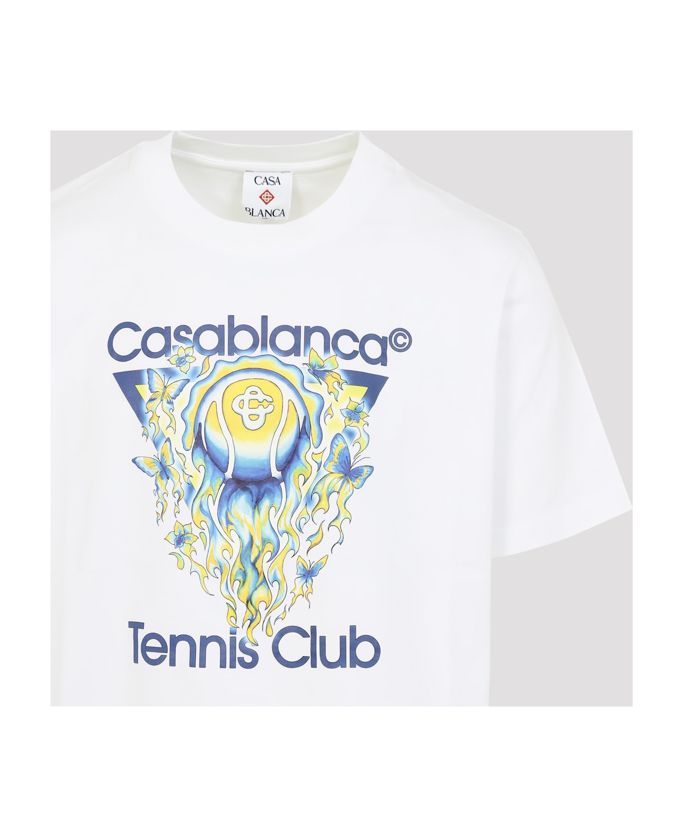 Casablanca Tennis Club Icon T-shirt - Tennis Club Icon