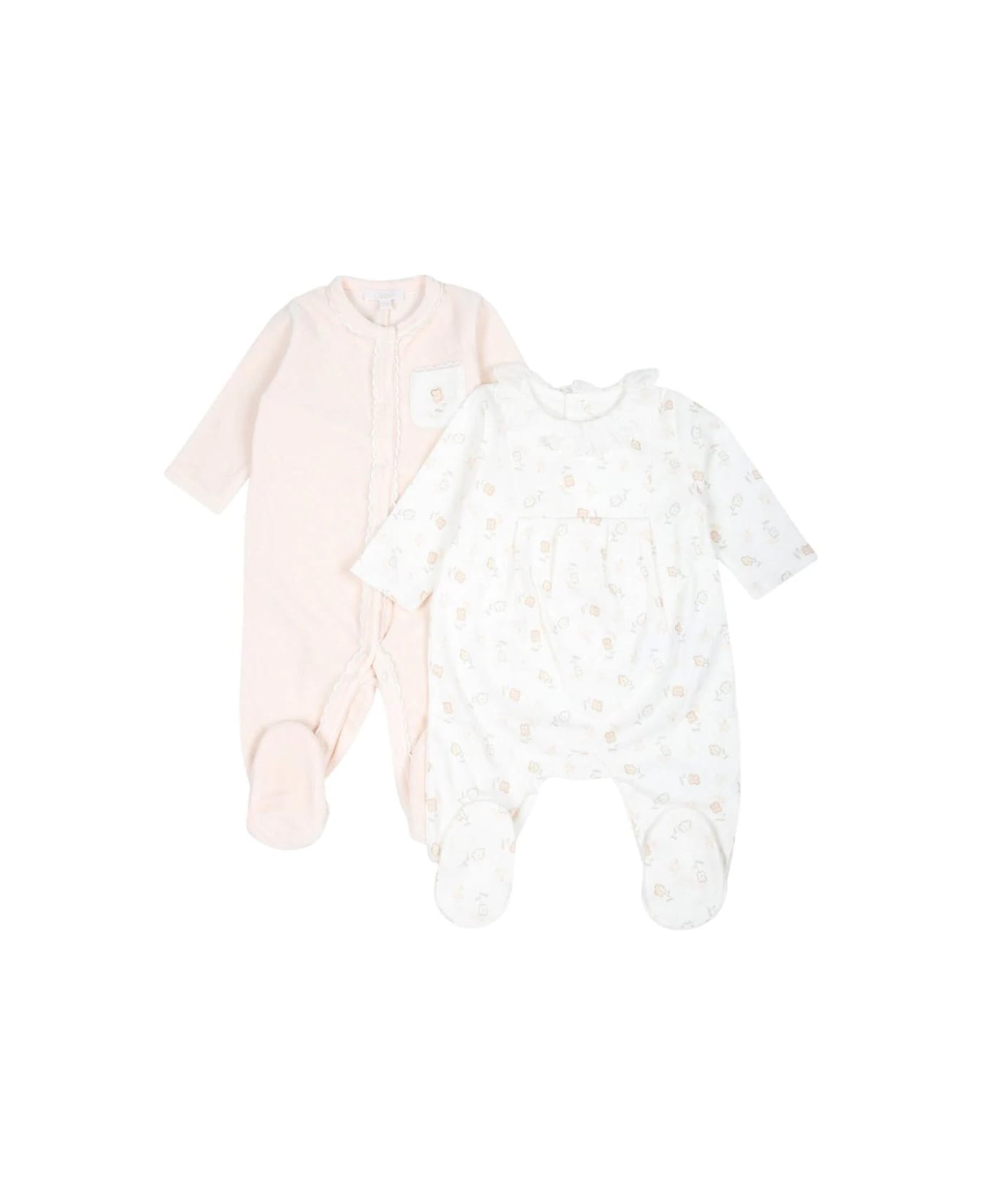 Chloé Set Of 2 Rompers - White