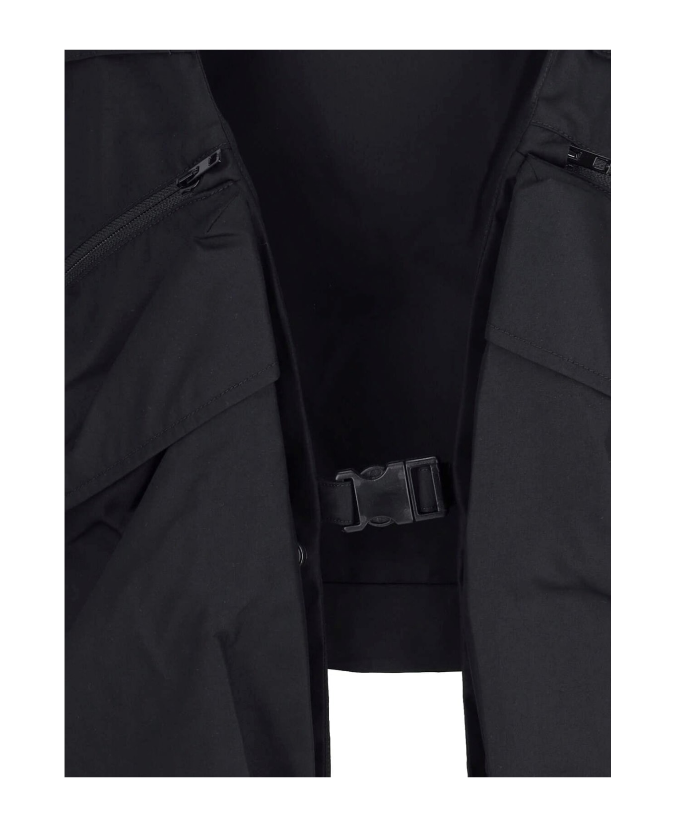 Lemaire 'multi-pocket' Vest - BLACK コート＆ジャケット