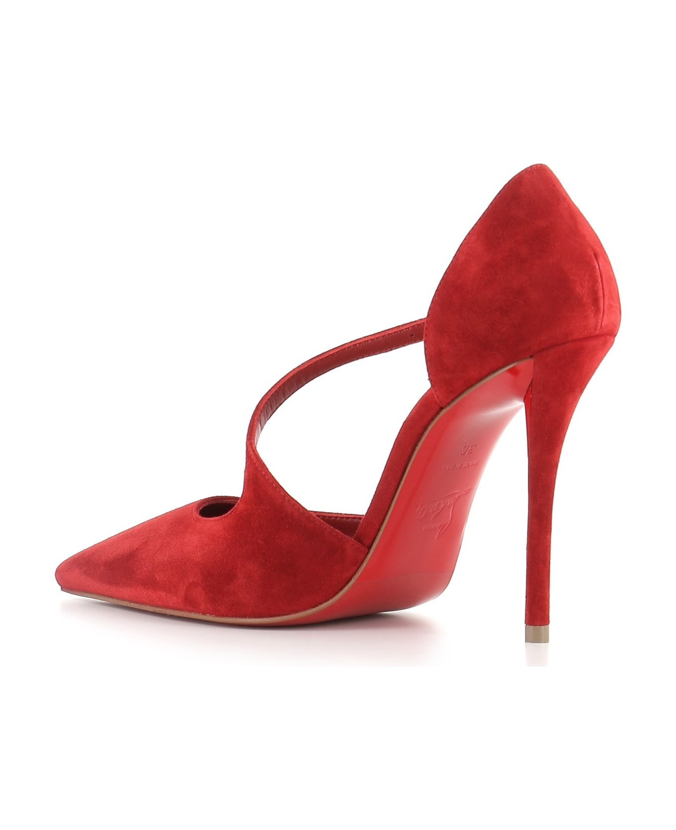 Christian Louboutin <strong
</strong
décolleté Miss Zyggyta 100 - Red