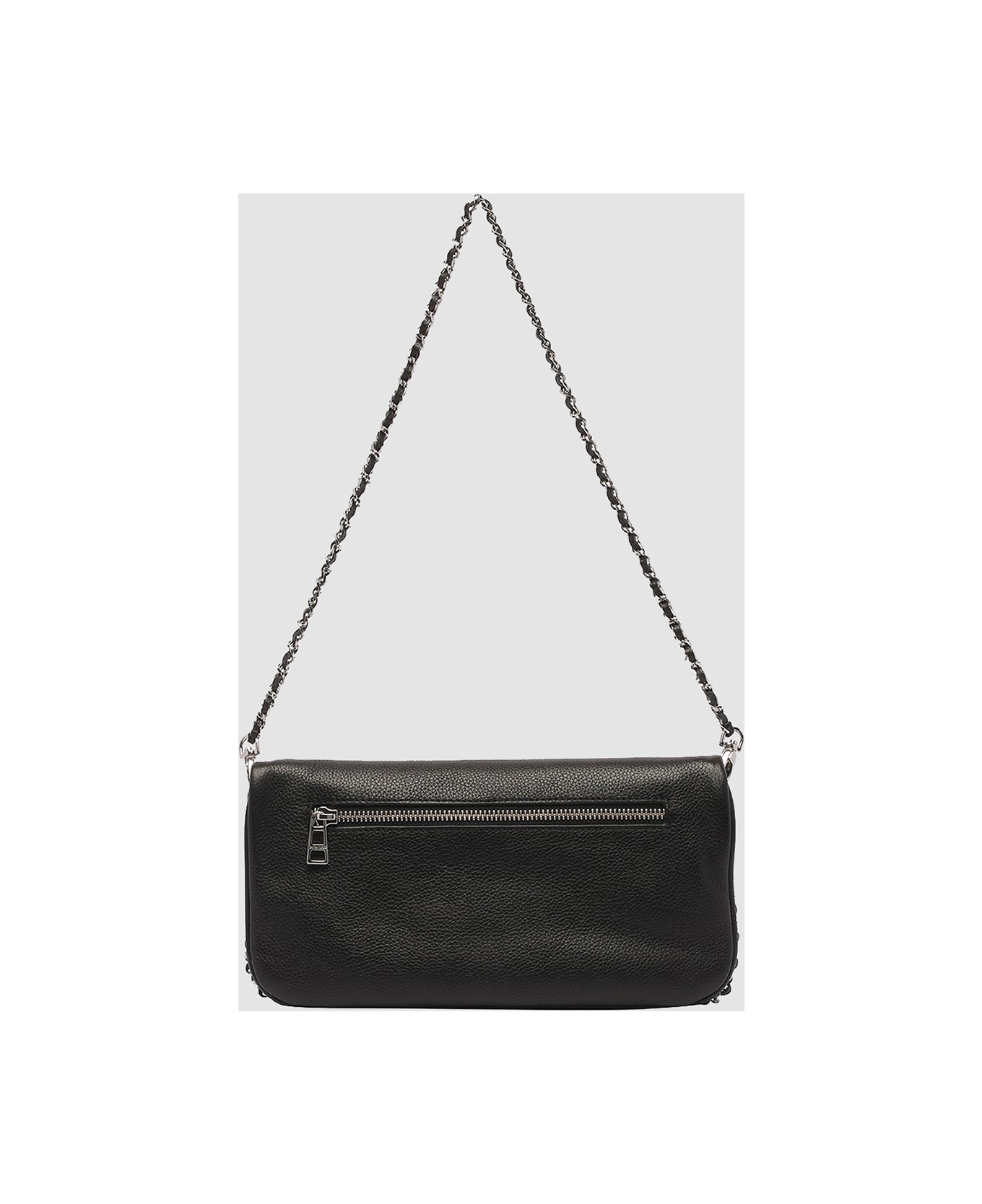 Zadig 
Voltaire Black Leather Rock Shoulder Bag - Black