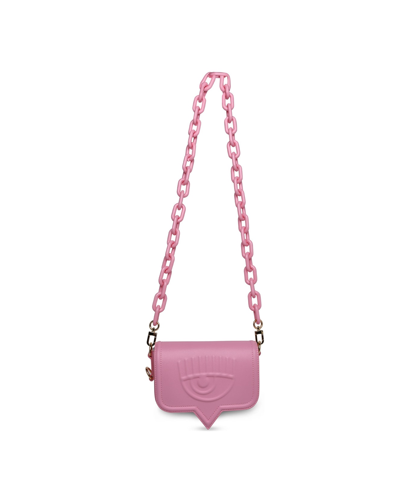 Chiara Ferragni Small 'eyelike' Pink Polyester Bag - Pink ショルダーバッグ