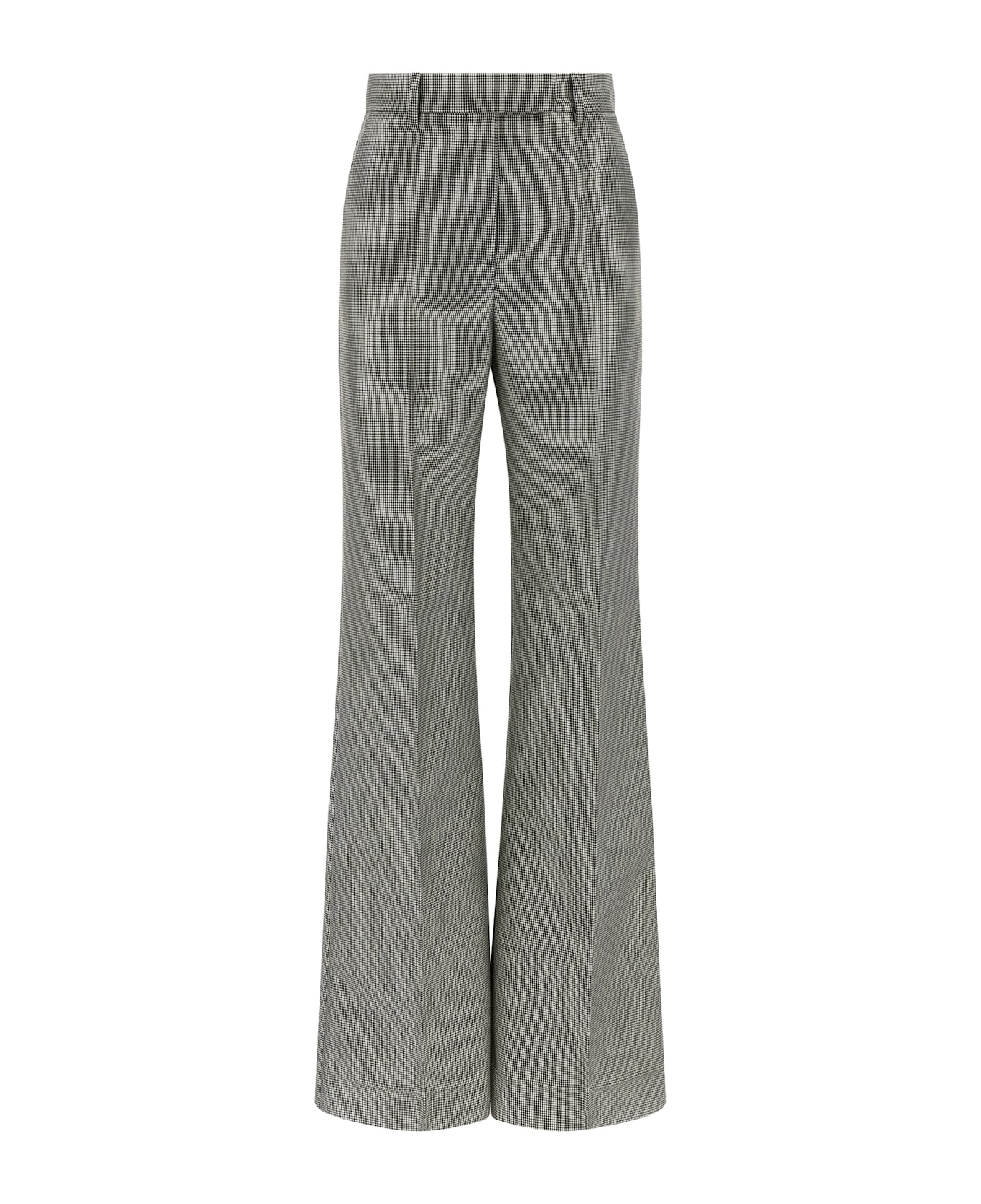 Valentino Garavani Houndstooth Pants - White/Black