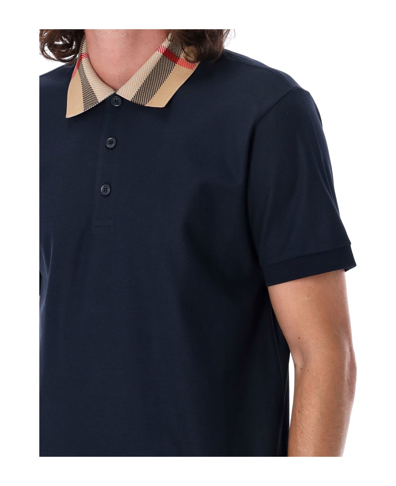 Burberry London Cody Polo Shirt - SMOKED NAVY