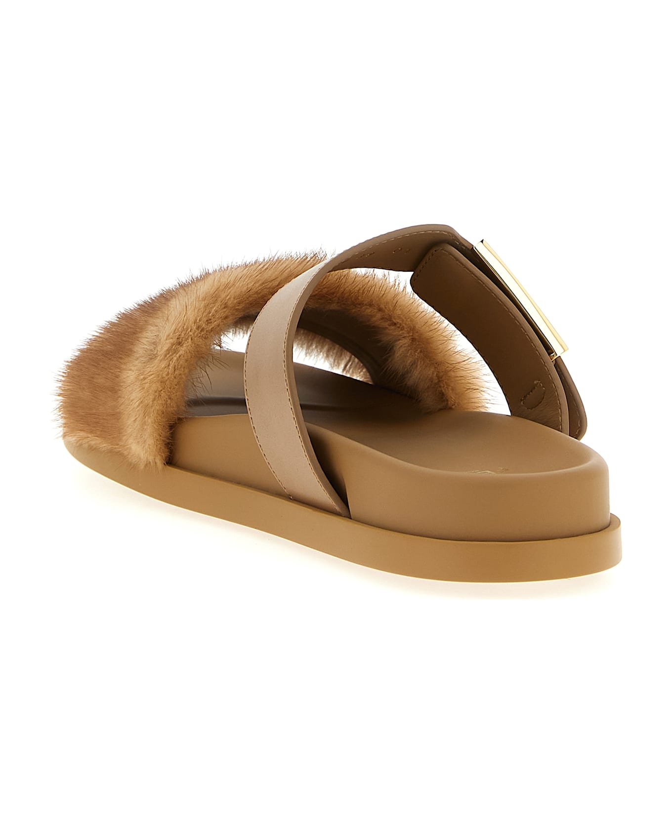Fendi 
fendi Feel
 Slides - Brown