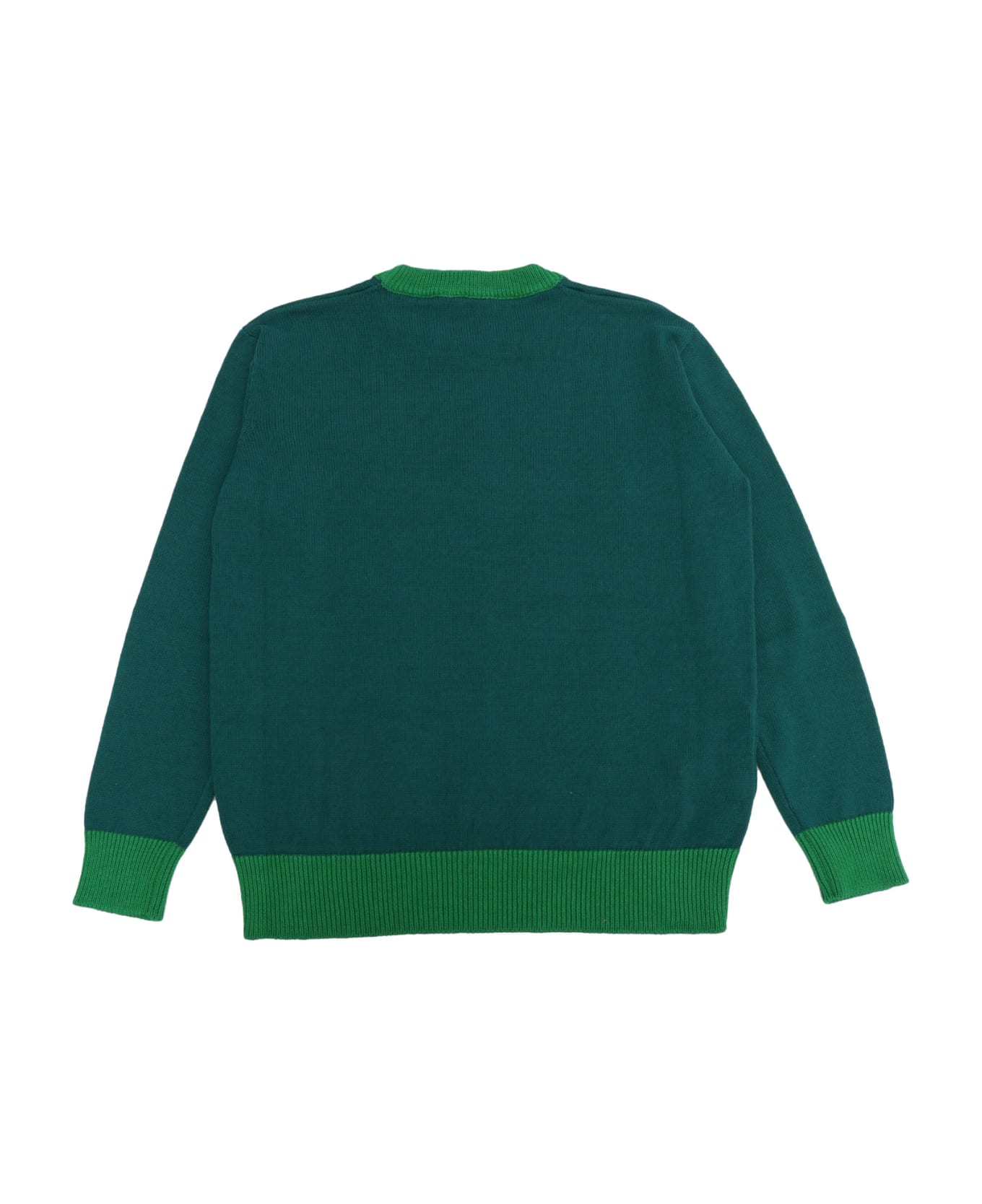 Marni Green Logo Sweater - GREEN ニットウェア＆スウェットシャツ
