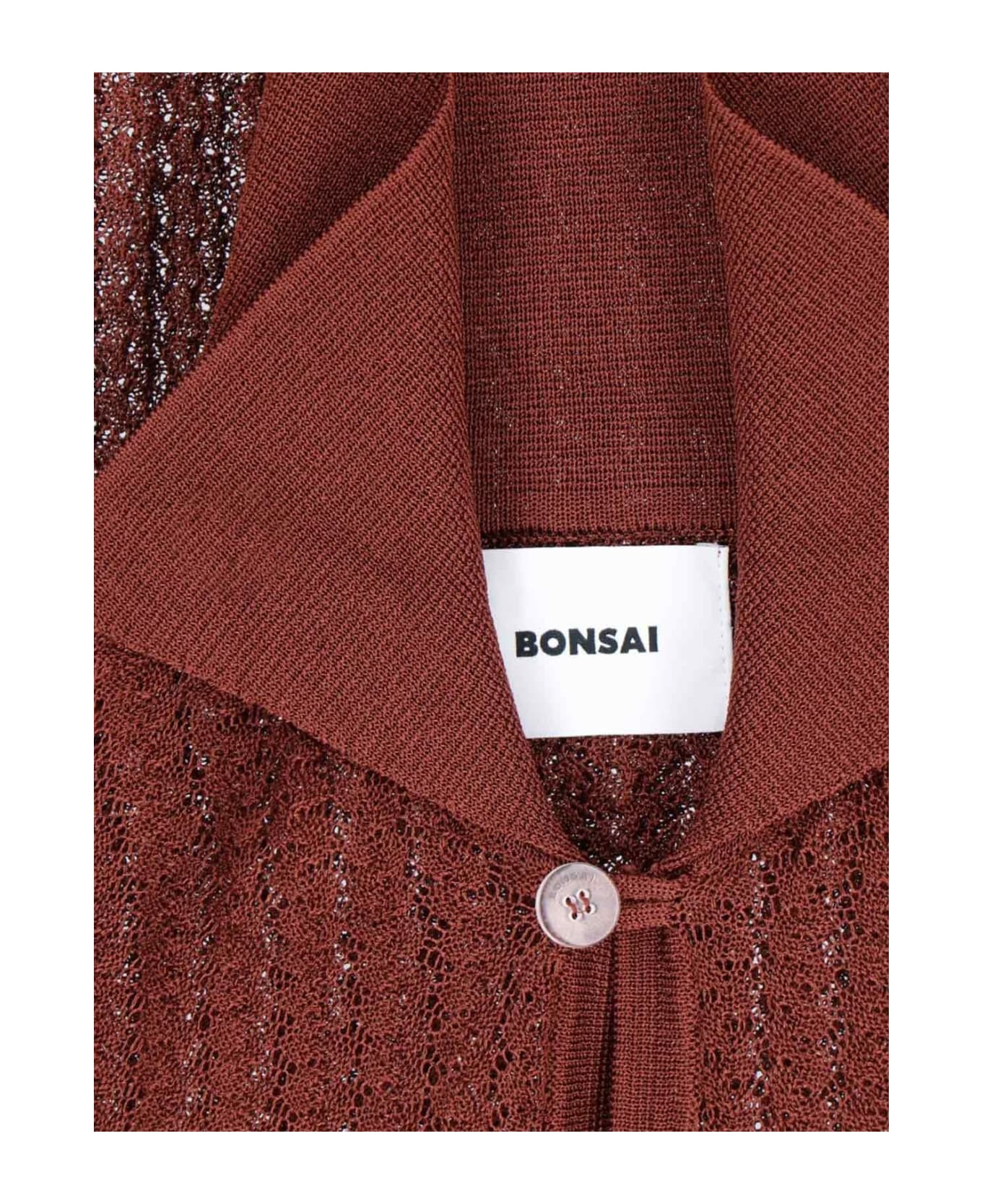 Bonsai Openwork Sweater - Glzgin Glazed Ginger