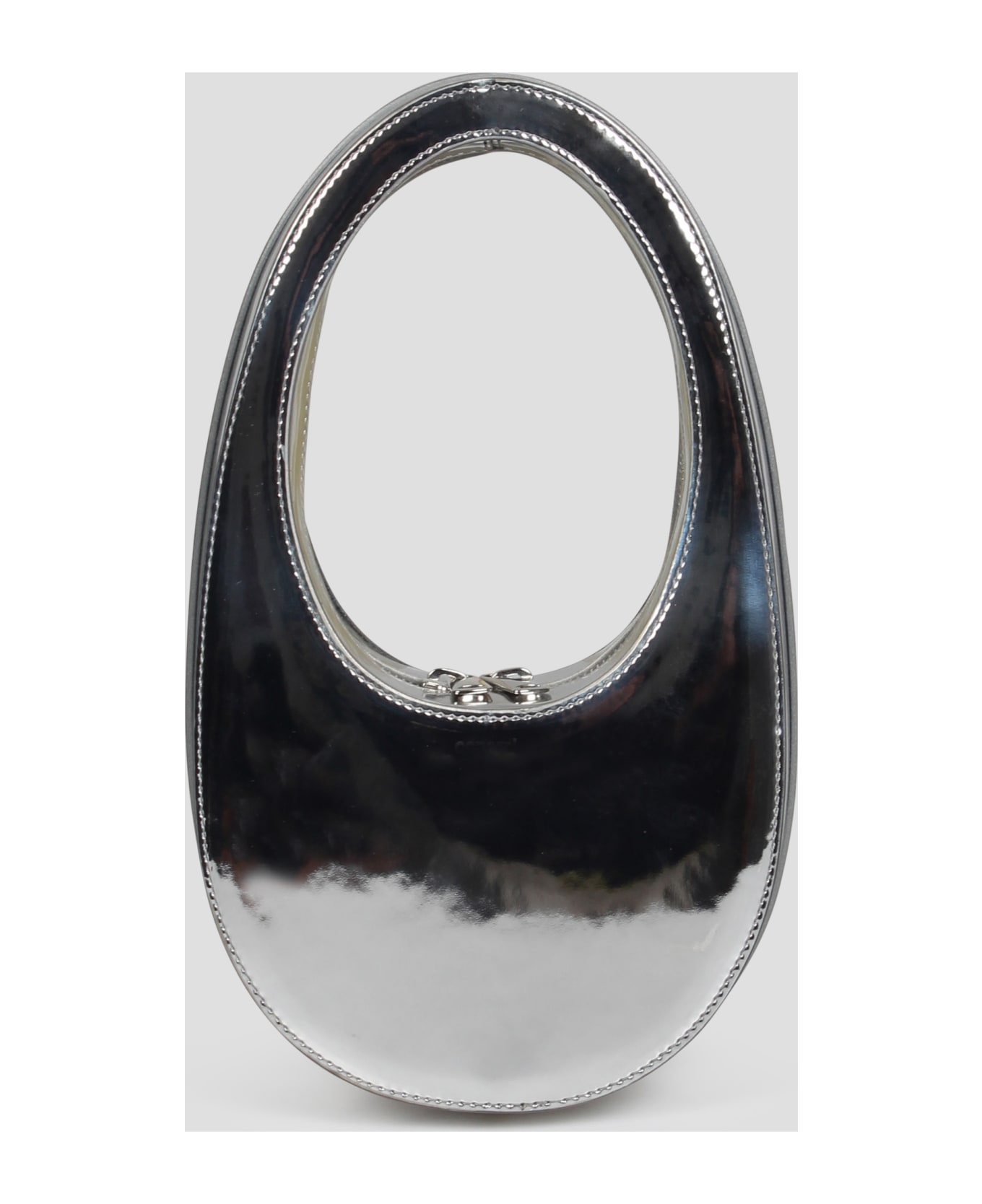 Coperni Mirrored Mini Swipe Bag - Metallic