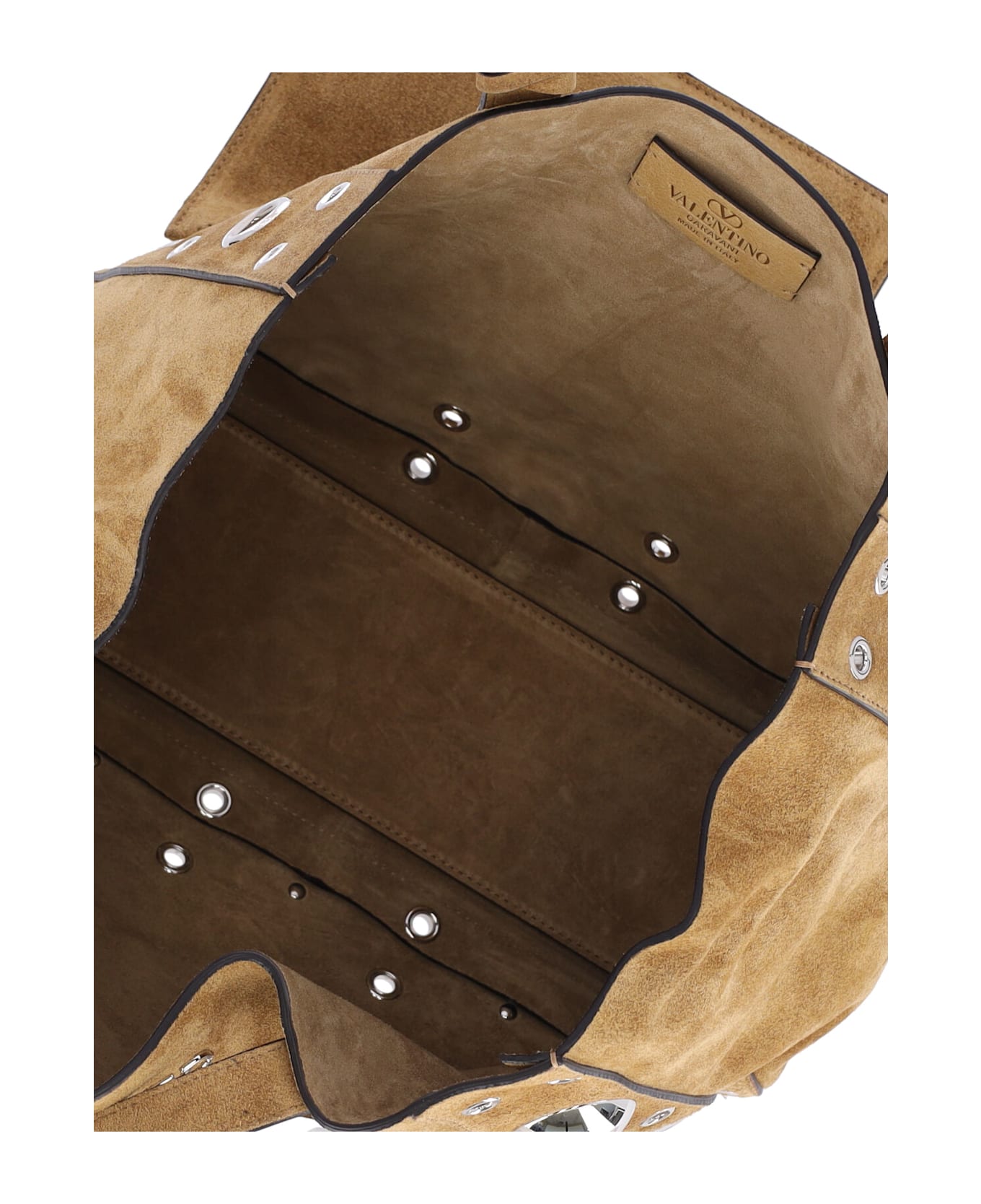 Valentino Garavani 
nellcôte
 Small Tote Bag - Brown