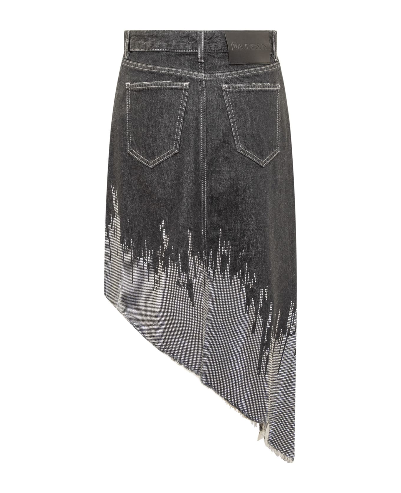 J.W. Anderson Asymmetric Skirt - GREY/SILVER スカート