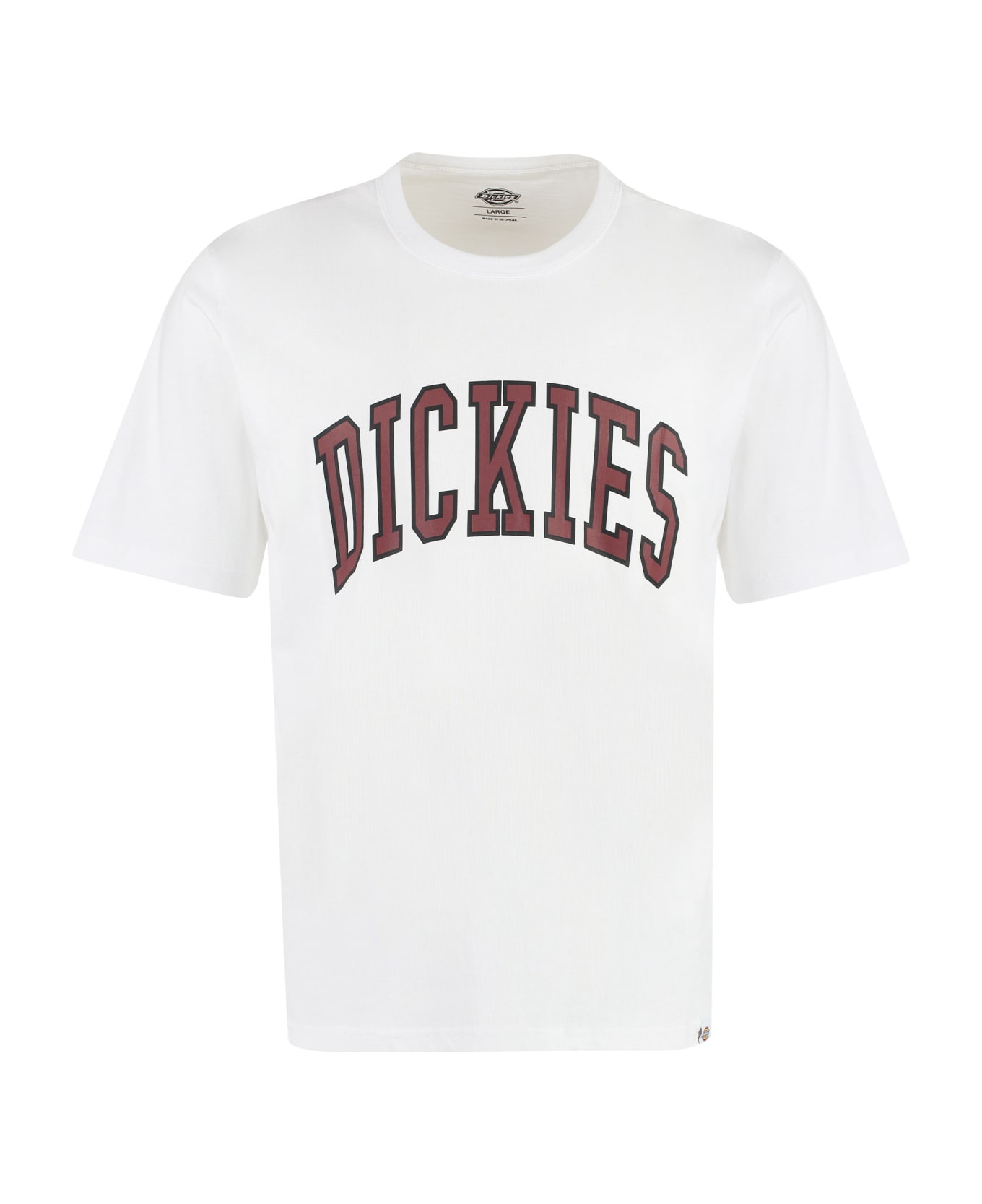 Dickies Aitkin Logo Cotton T-shirt - White