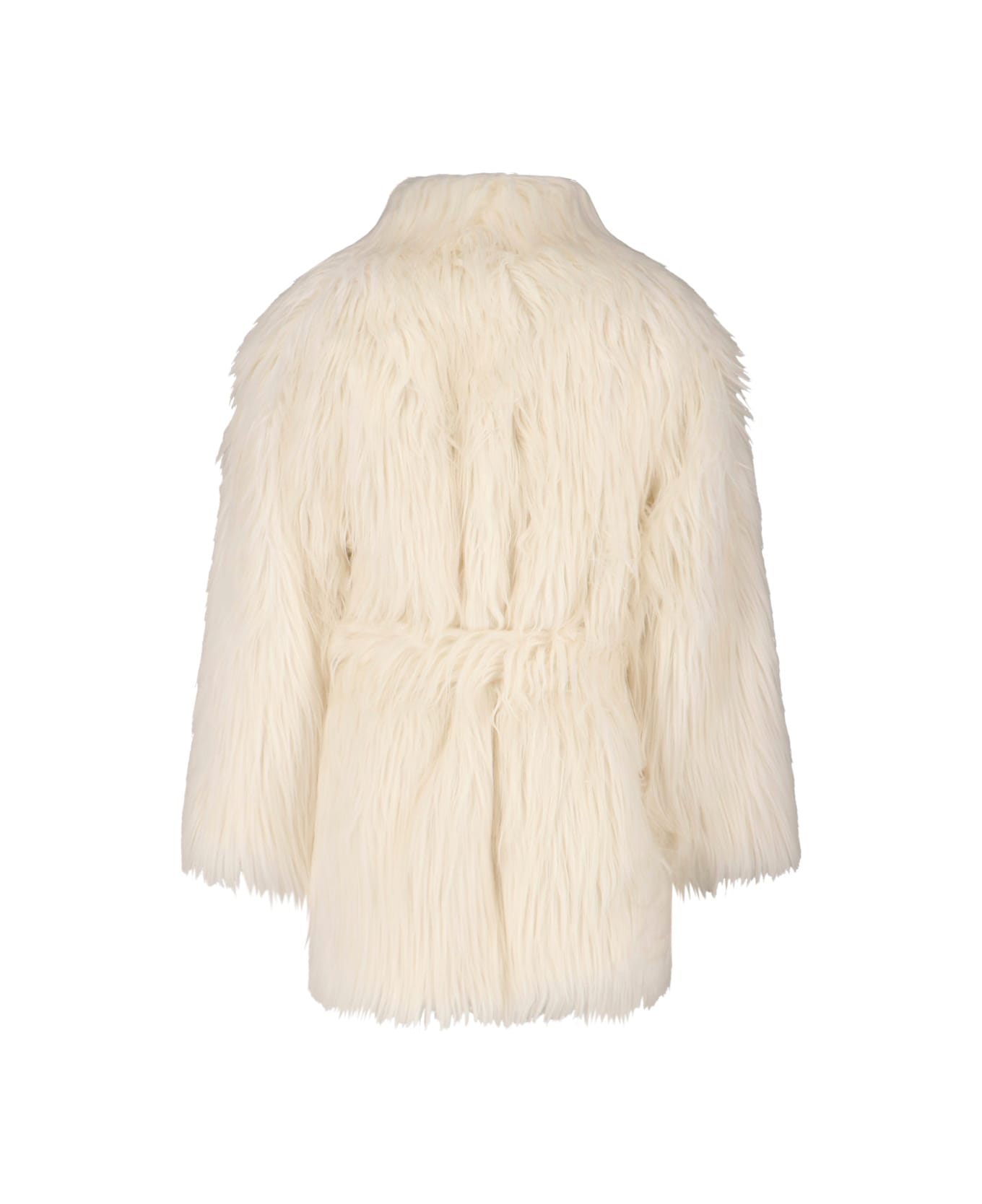 Entire Studios Belted Coat - CREAM