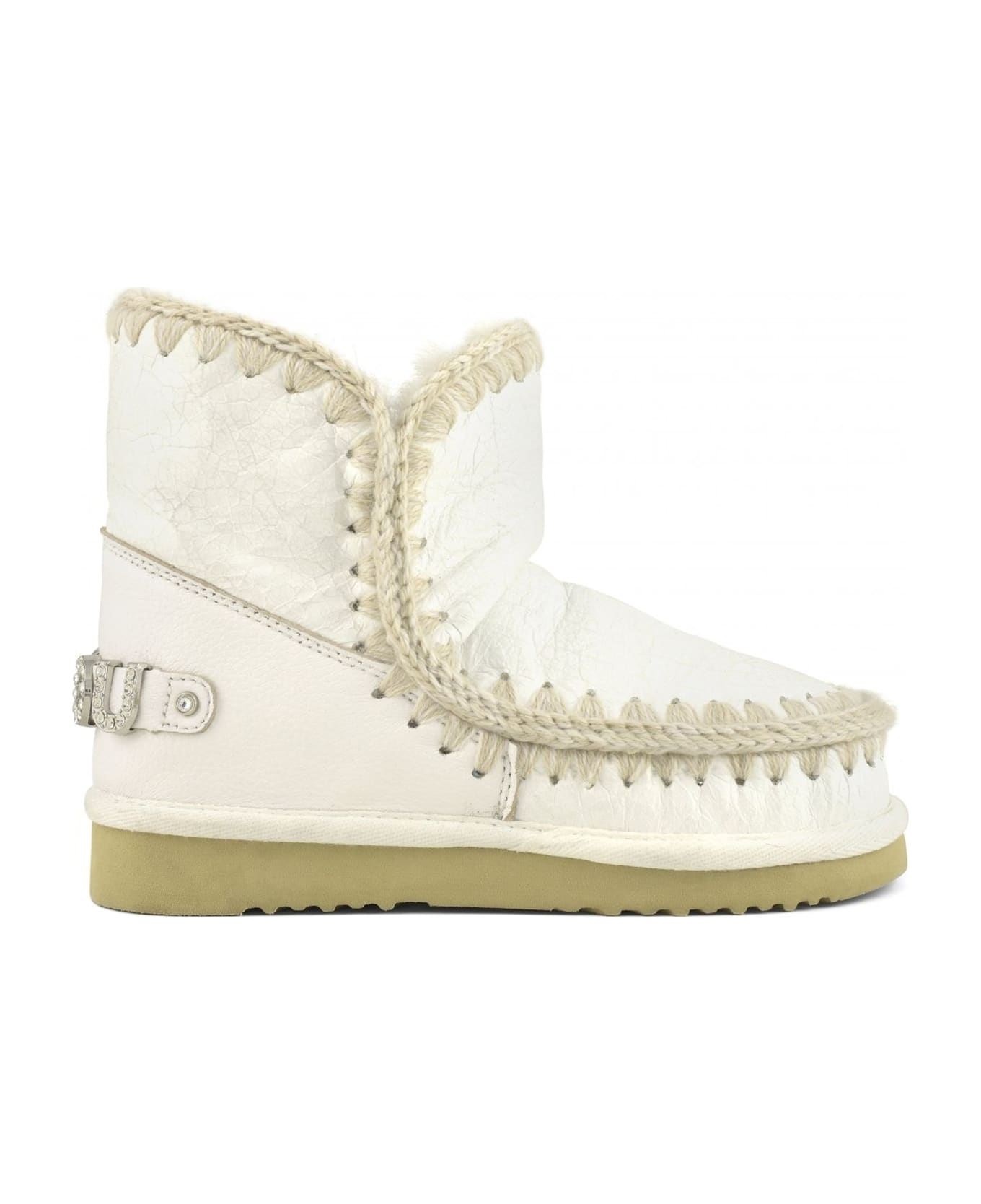 Mou White Sheepskin Eskimo 18 - White