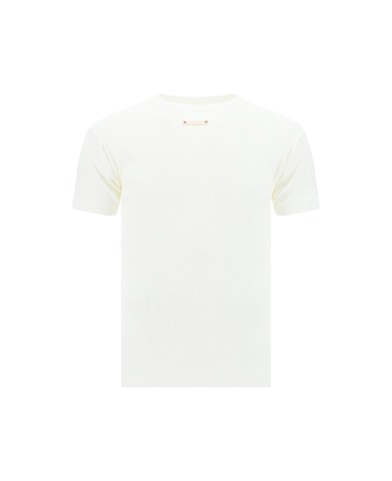 Maison Margiela Cotton Knit T-shirt - Cream