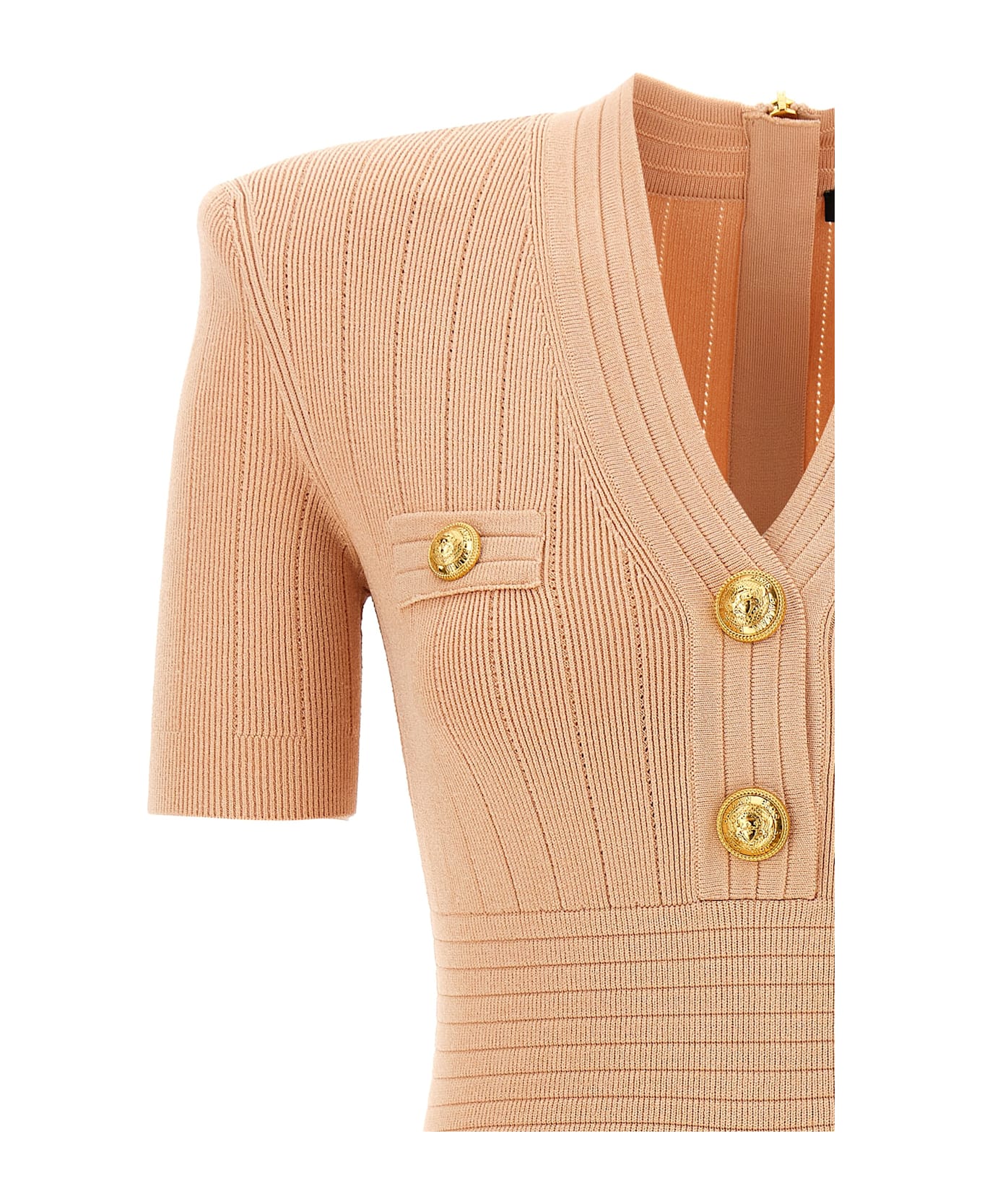 Balmain 
chiocciola
 Dress - Pink