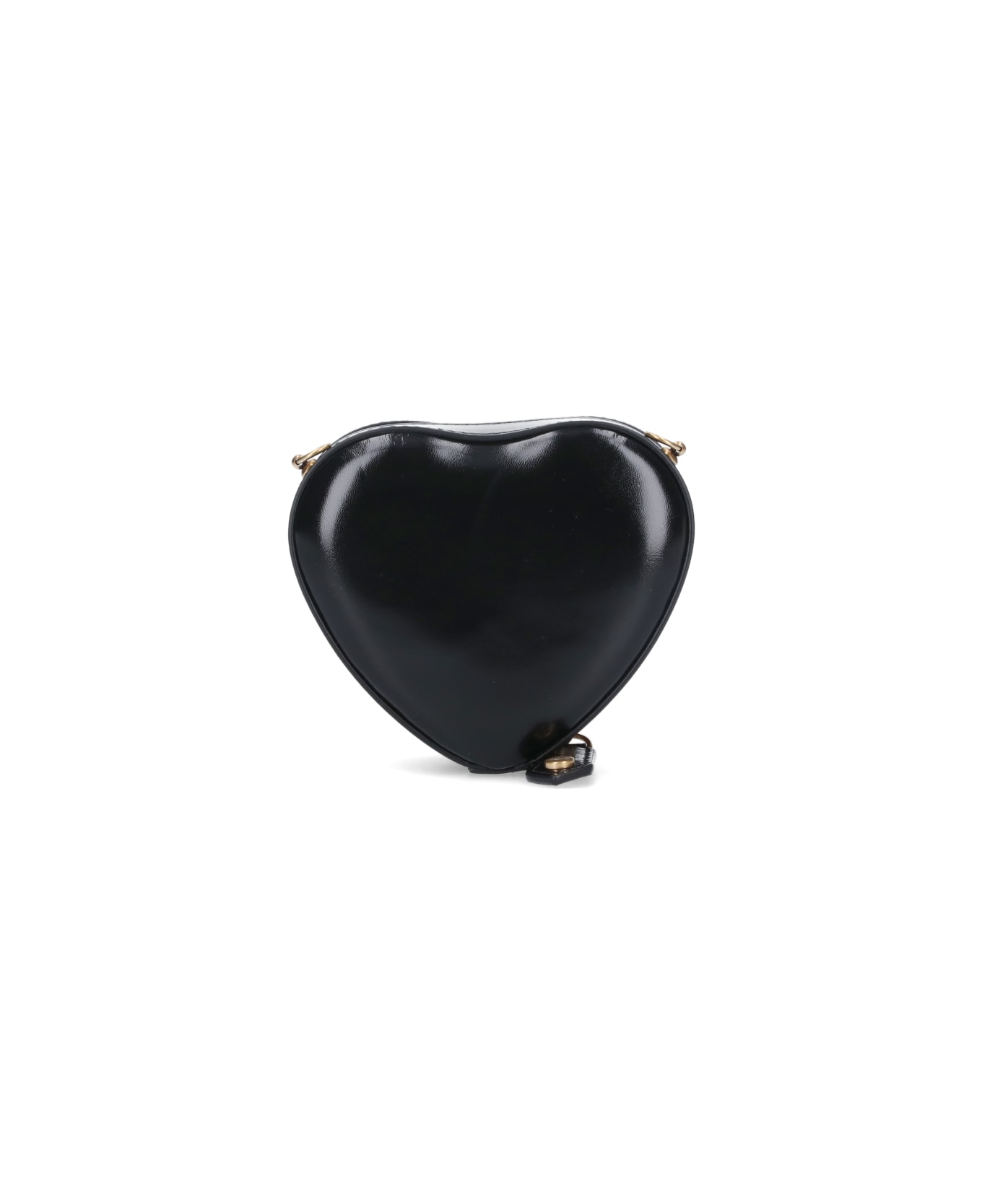 Vivienne Westwood "louise Heart" Crossbody Bag - Black  